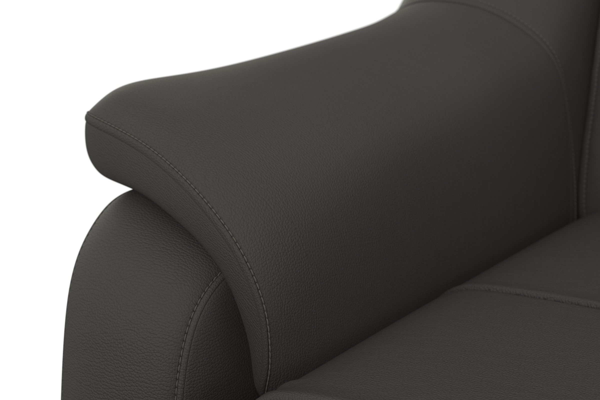 sit&more Ecksofa »Freetown L-Form«, inklusive Kopfteilverstellung und komfortablem Federkern