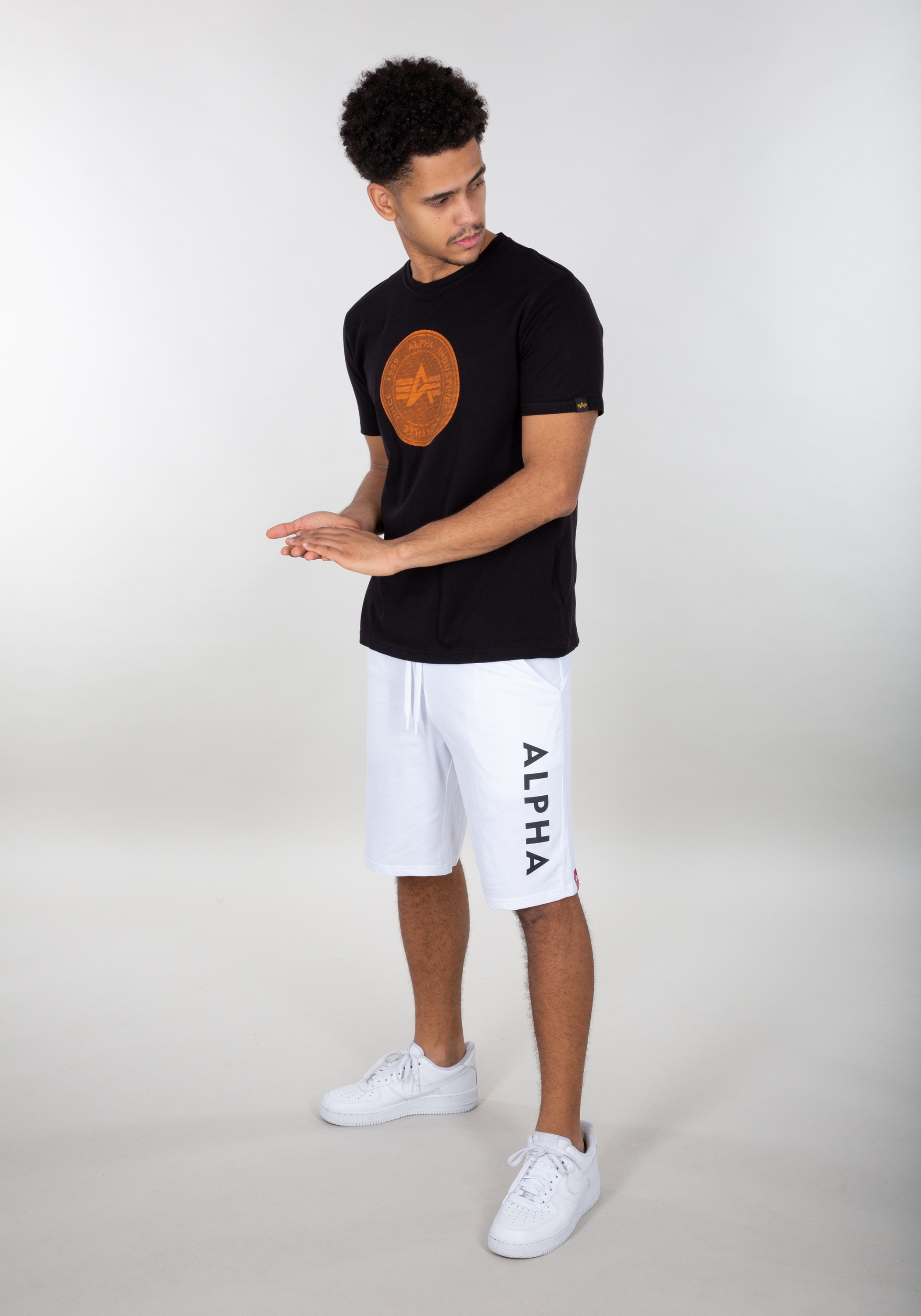 3. Bild von Alpha Industries Sweatshorts »ALPHA INDUSTRIES Men - Shorts Alpha Jersey Short«
