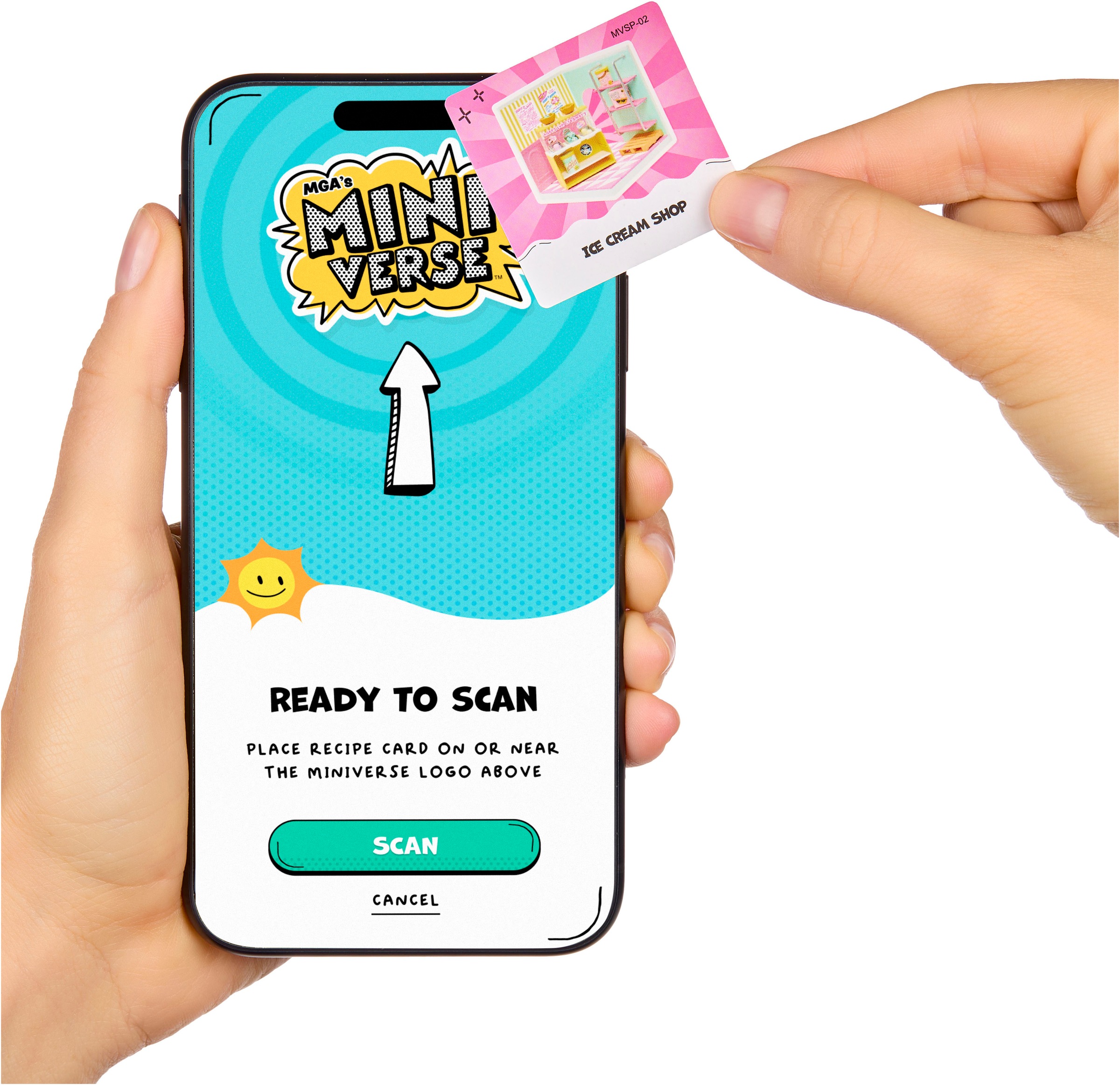 MGA ENTERTAINMENT Kreativset »MGA's Miniverse - Spaces Starter Pack- Ice Cream«