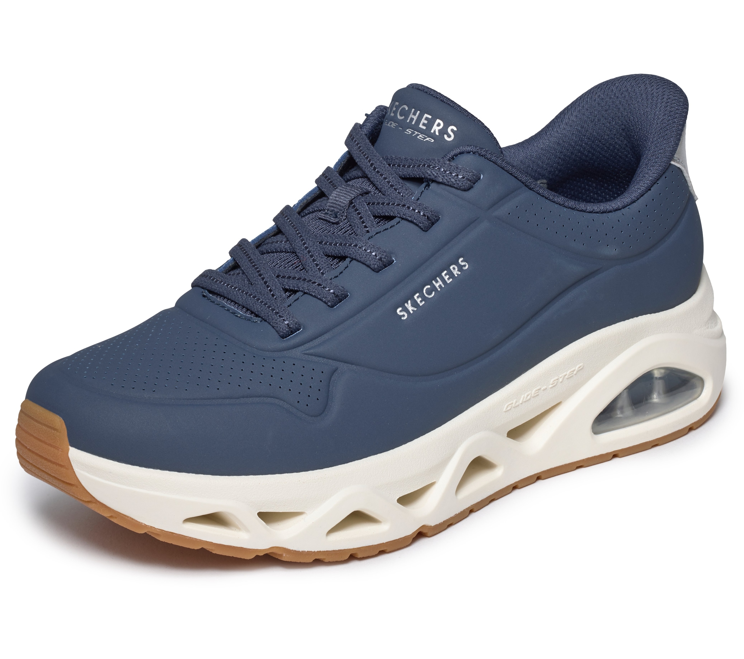 Skechers Slip-On Sneaker »UNO GLIDE-STEP-GLIDE ON AIR«  Schlupfschuh, Halbschuh, Freizeitschuh mit Luftkissendämpfung