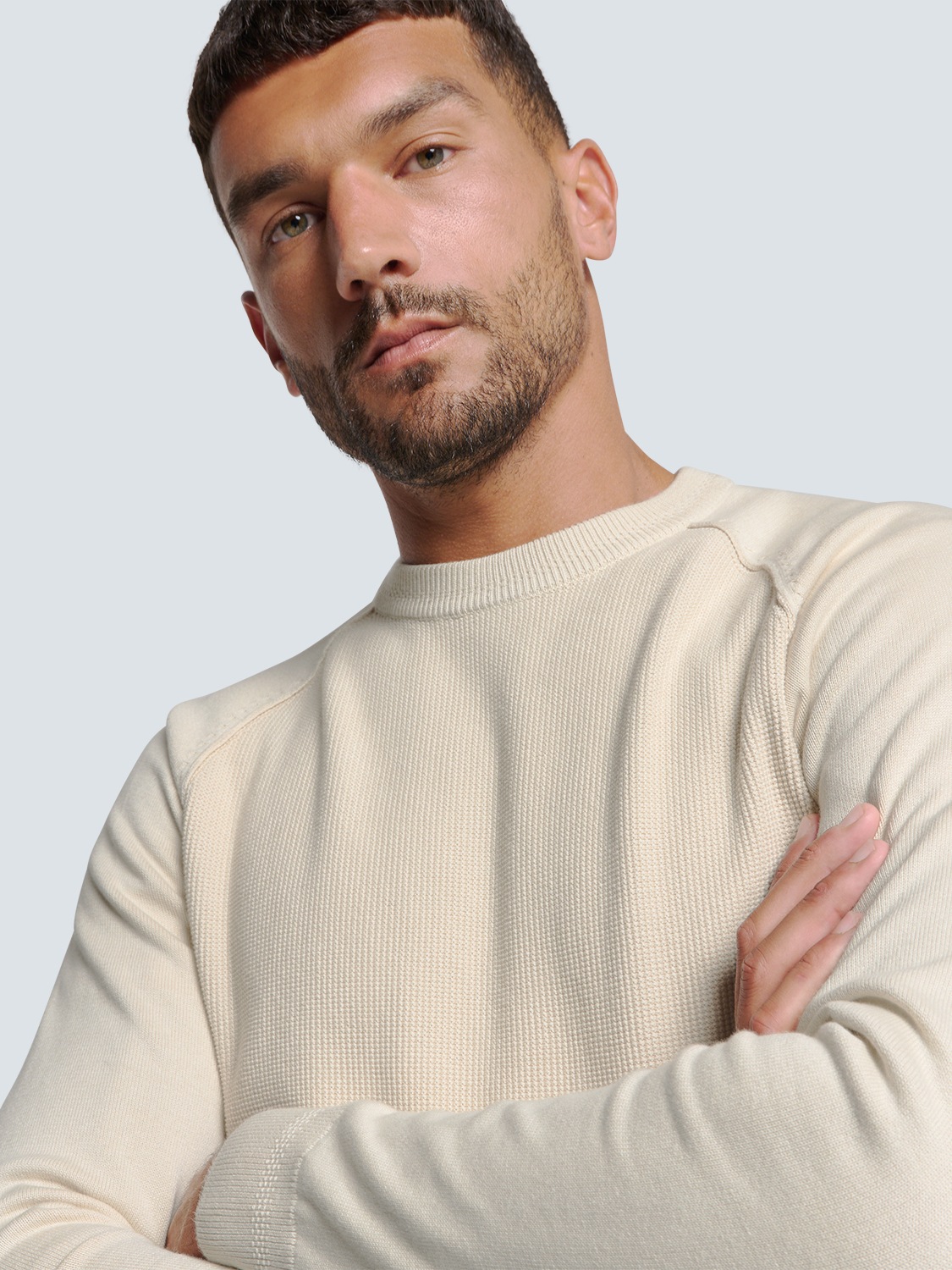 NO EXCESS Rundhalspullover »No Excess Crewneck Pullover«