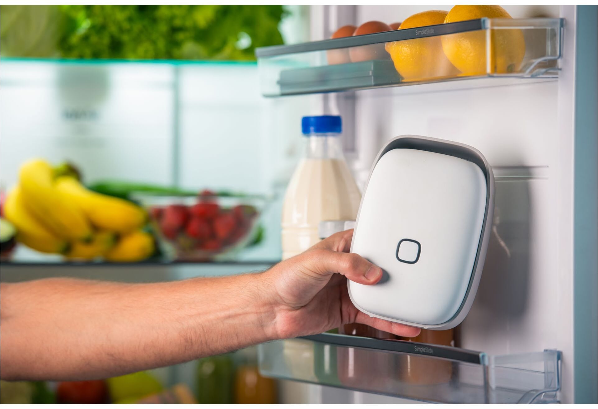 Vitesy Luftreiniger »Shelfy – Smarte Frischeverlängerung für deinen Kühlschrank«, reduzierte Bakterien, verlängert Haltbarkeit, gegen Schimmel