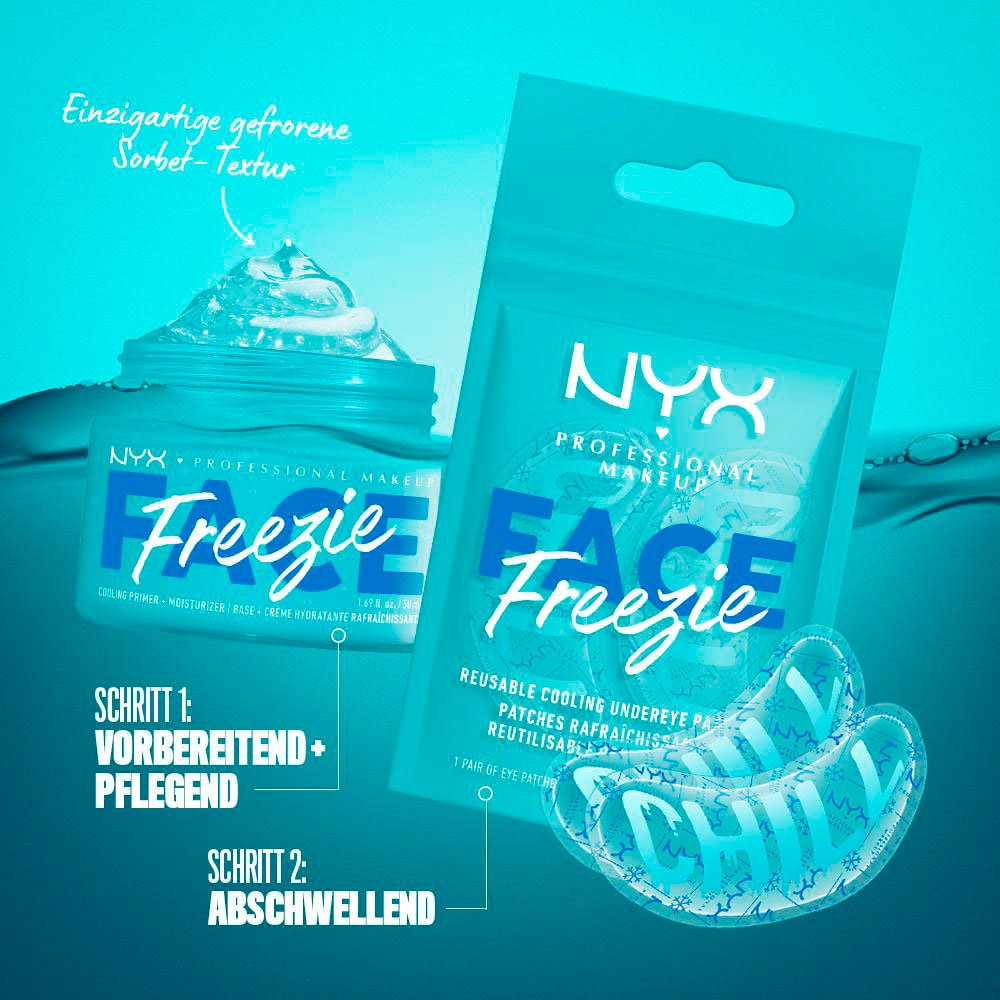 NYX PROFESSIONAL MAKEUP Primer »Makeup Face Freezie Primer + Moisturizer« mit langanhaltender Formel