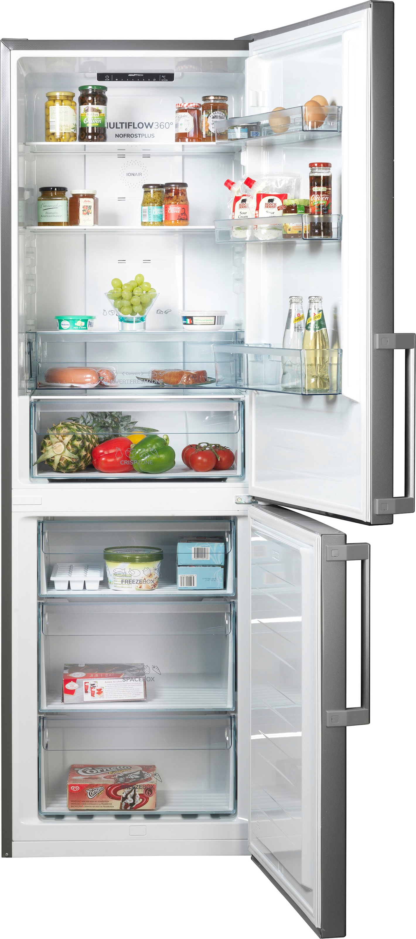 3. Bild von GORENJE Kühl-/Gefrierkombination »NRK 6192 ES5F«, NRK6192ES5F, 185 cm hoch, 60 cm breit