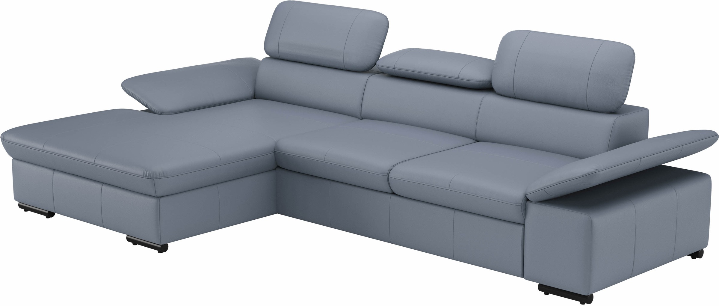 sit&more Ecksofa »Alcudia L-Form«, wahlweise mit Bettfunktion