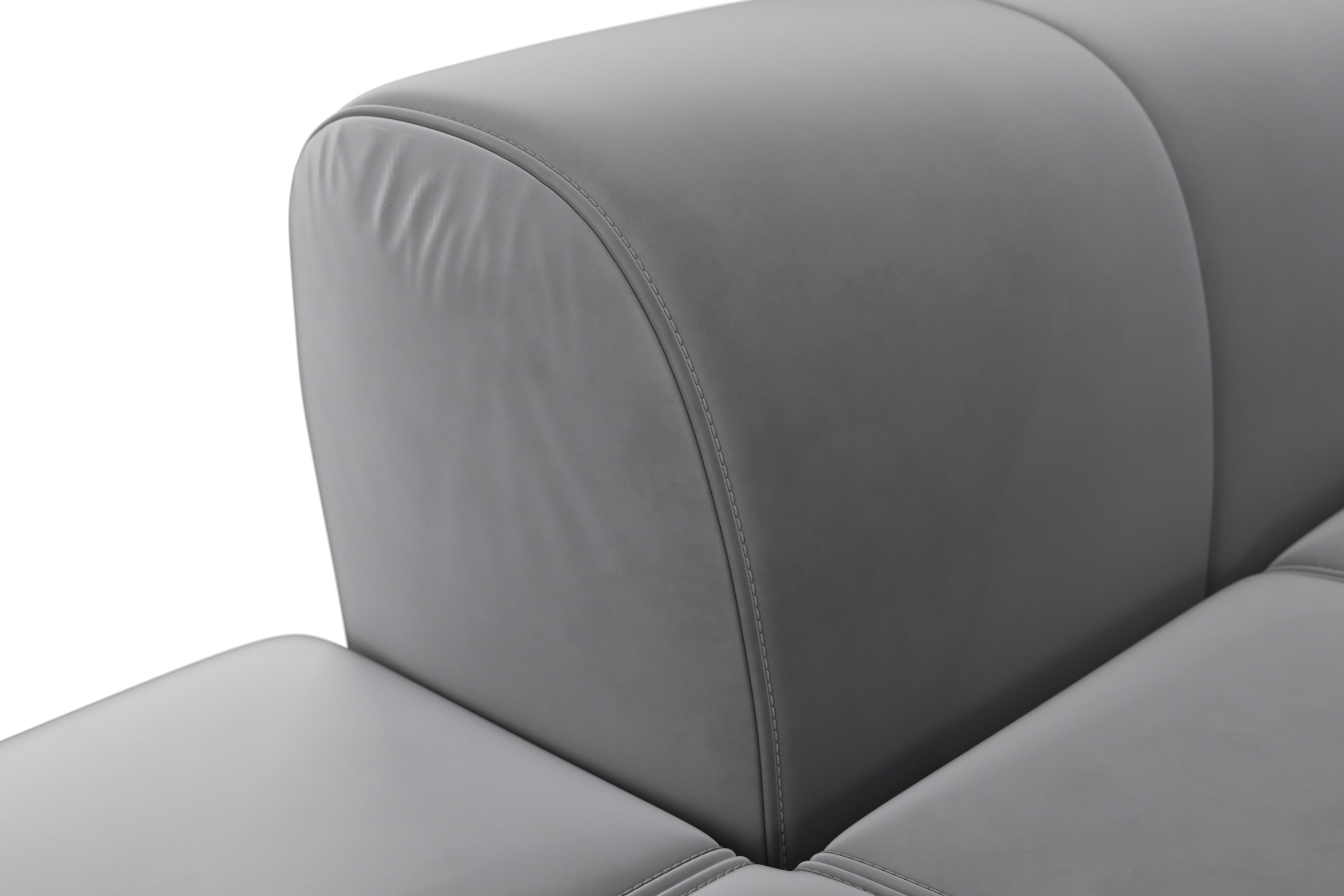sit&more Ecksofa »Bendigo L-Form«, inklusive Sitztiefenverstellung, Bodenfreiheit 15 cm, in 2 Fußfarben