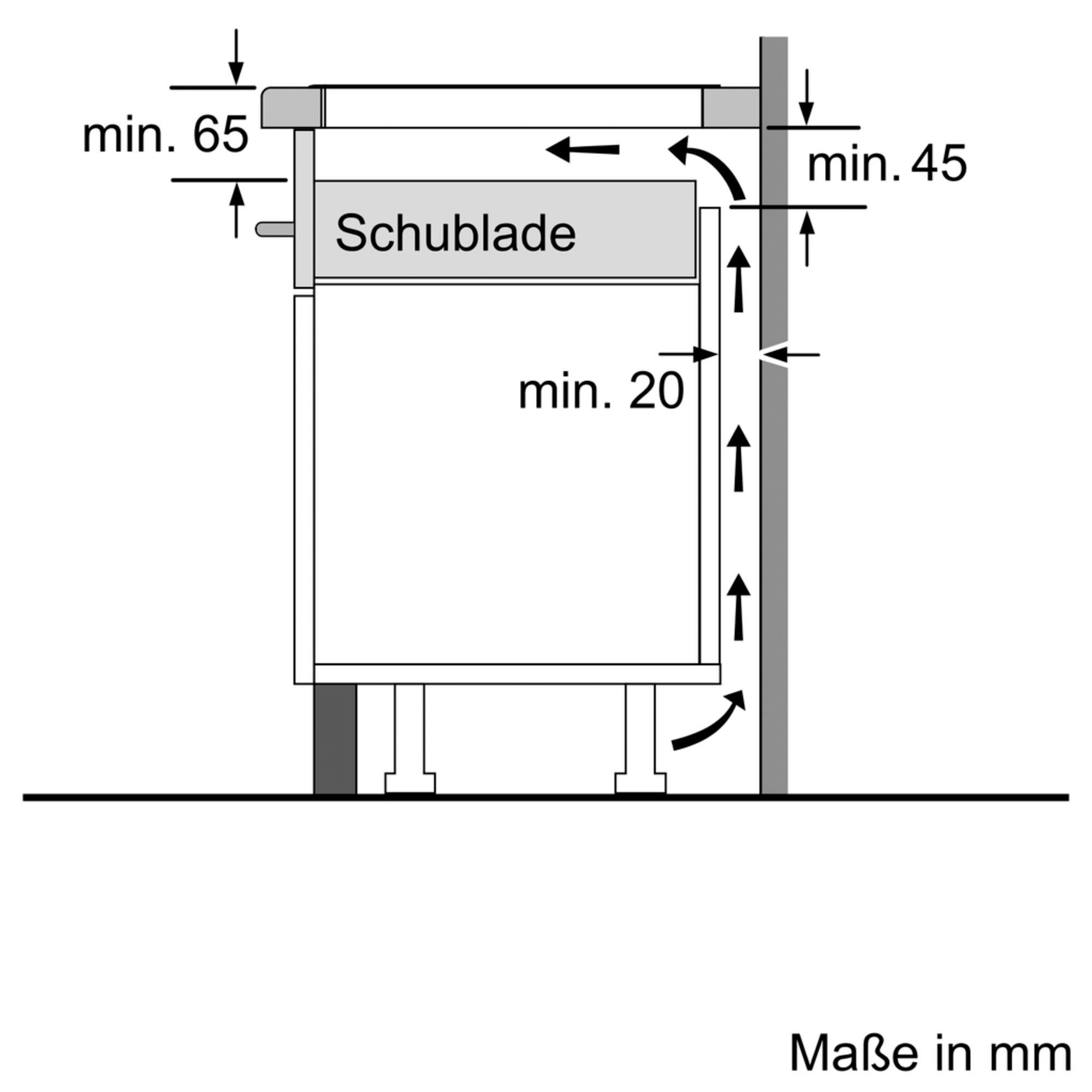 BOSCH Flex-Induktions-Kochfeld von SCHOTT CERAN® »PXY875KW1E«, mit PerfectFry-Bratsensor