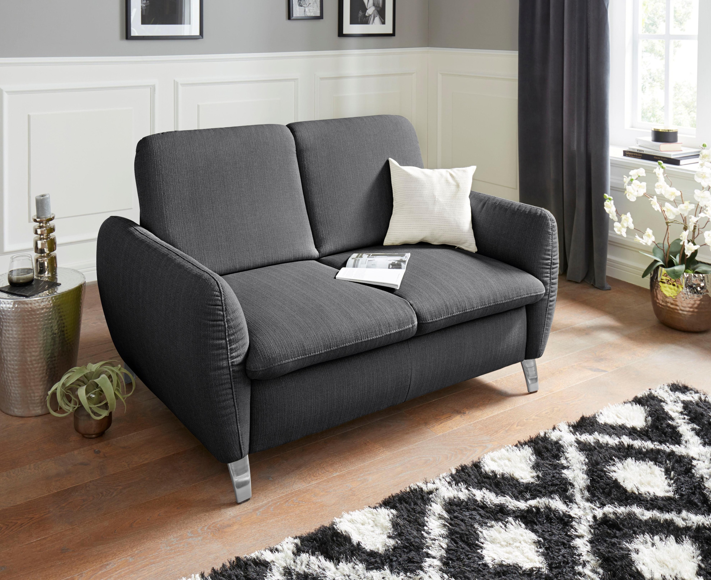 sit&more 2-Sitzer »Daytona«, inklusive Federkern und einer Kopfstütze