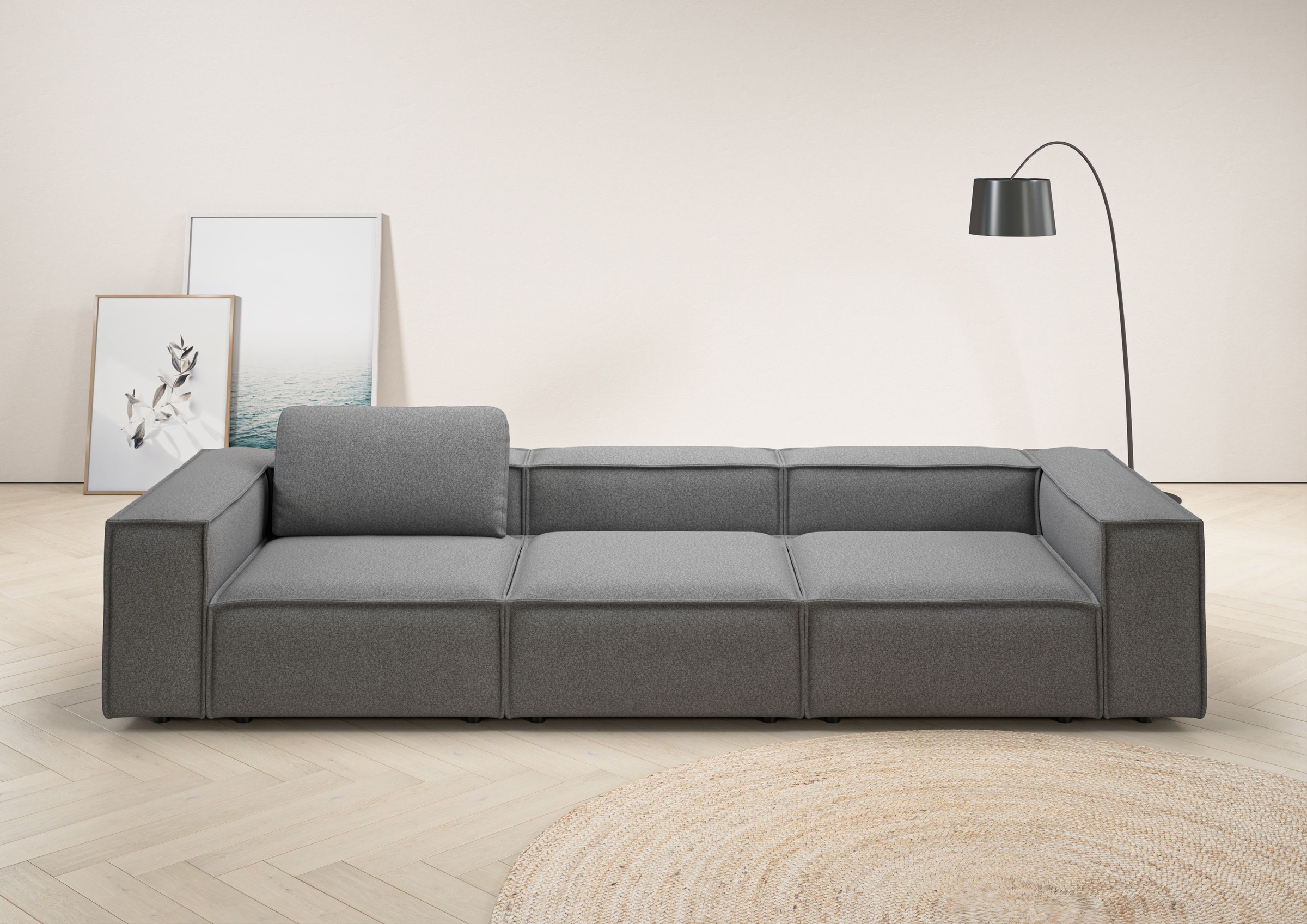 PLACES OF STYLE 3,5-Sitzer »Watertown, modernes Big-Sofa XXL, 336 cm Breite günstig online kaufen