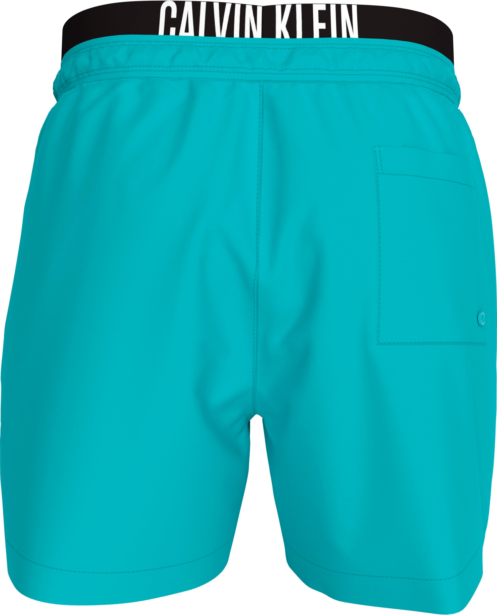 5. Bild von Calvin Klein Swimwear Badeshorts »MEDIUM DOUBLE WB«, mit doppeltem Bund