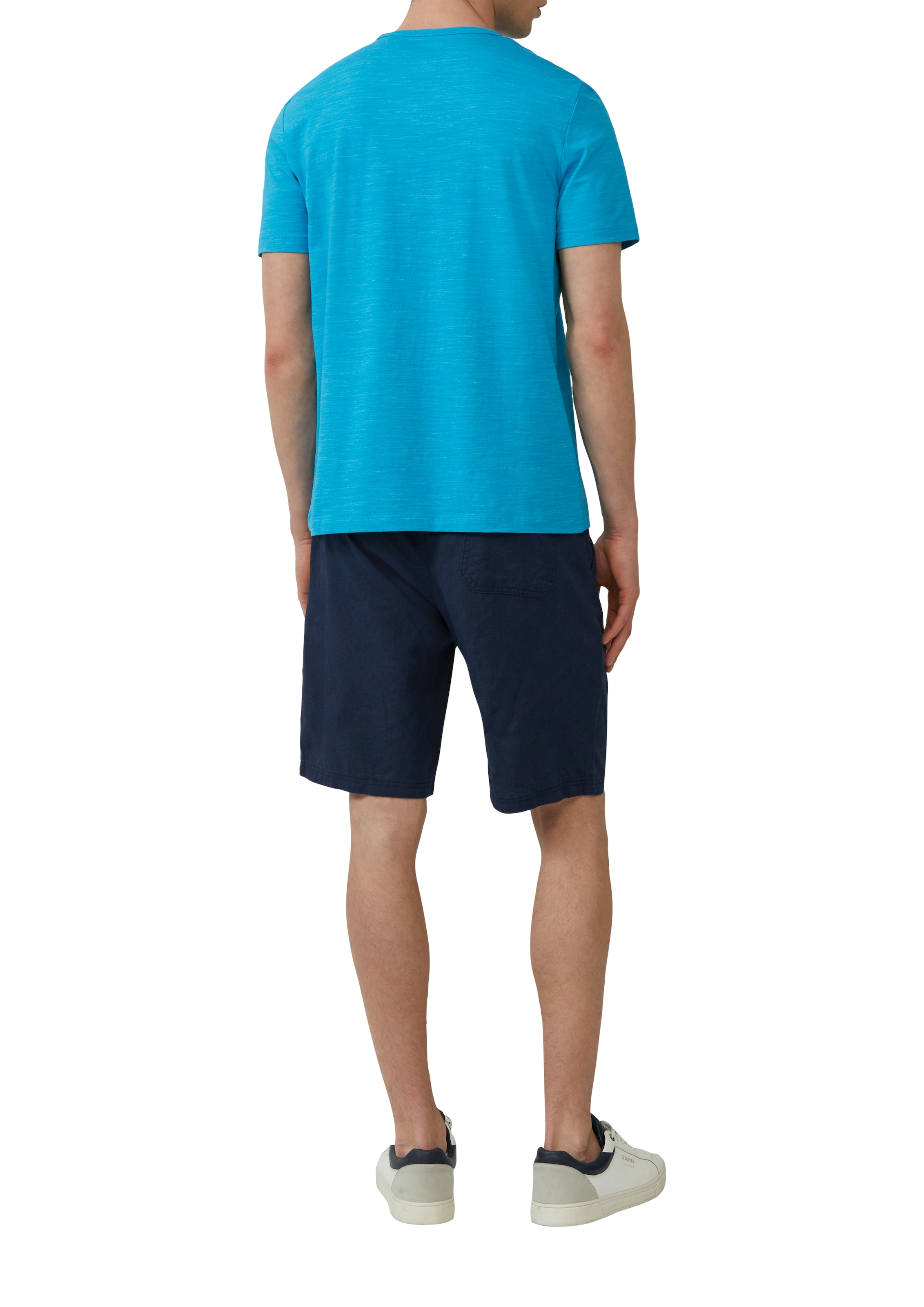 s.Oliver T-Shirt, melierte Optik