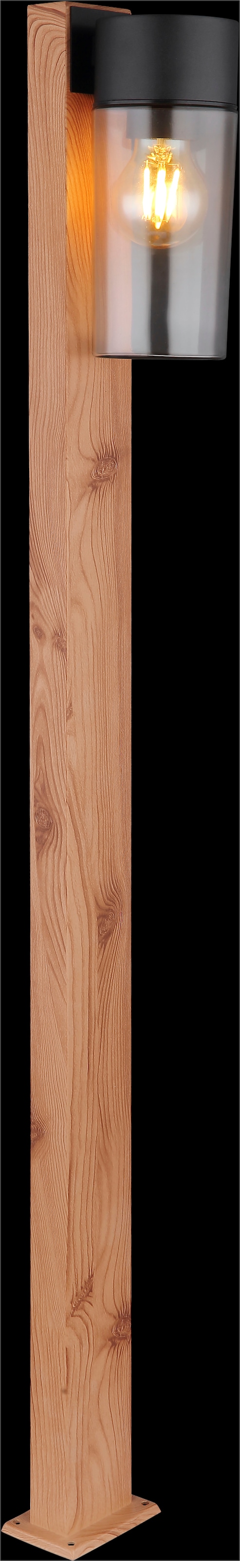 GLOBO LIGHTING Außen-Stehlampe »ETSI« E27 1 Stk. Außenleuchte für Garten & Terrasse Edelstahl