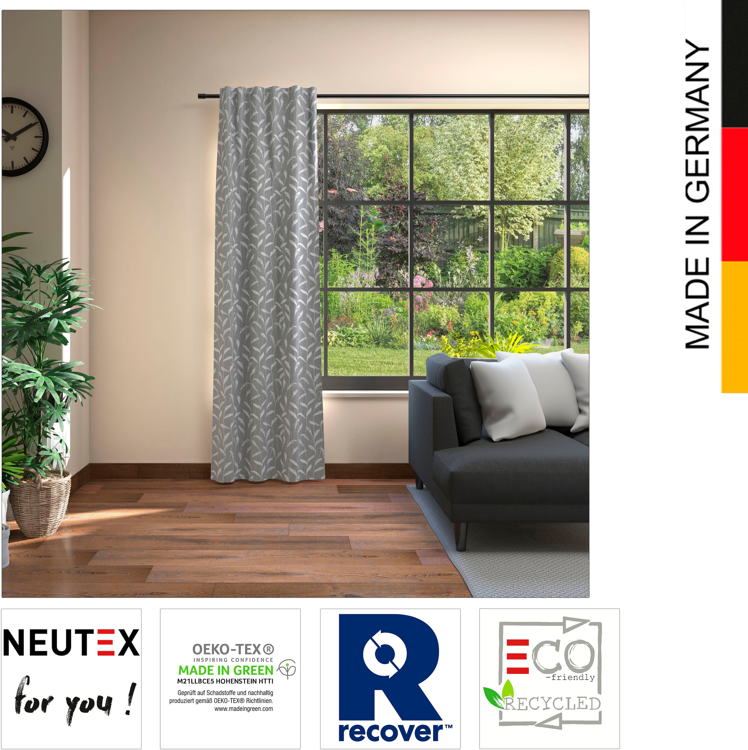 online for you! Neutex (1 Eco«, St.), bestellen Vorhang Nachhaltig »Mira