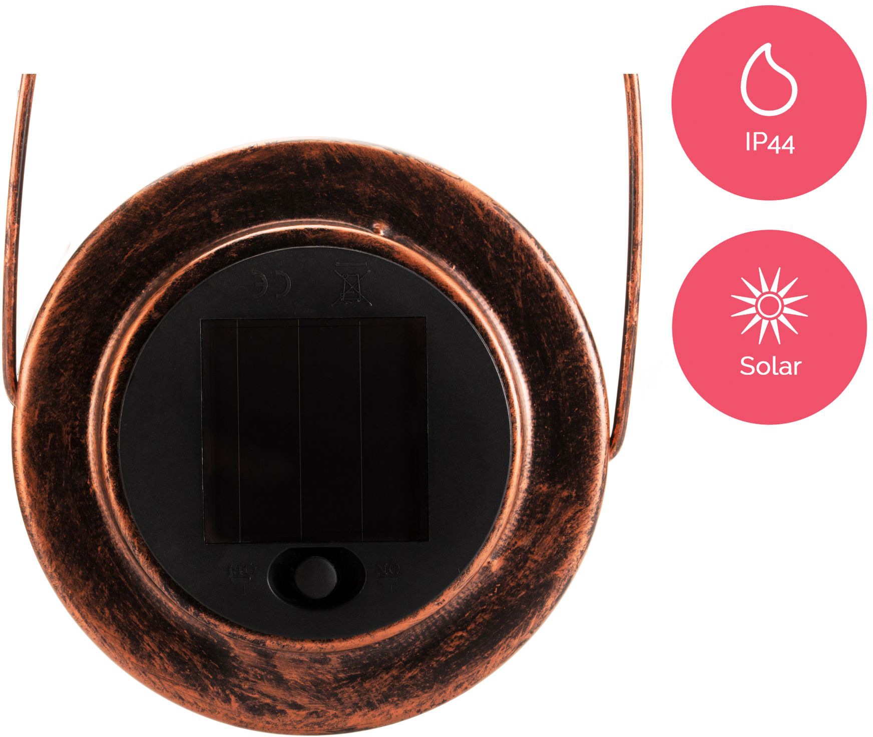 5. Bild von Pauleen LED Laterne »Sunshine Grace«, 1 flammig, Leuchtmittel LED-Modul | LED fest integriert, LED-Modul, Solarbetrieben