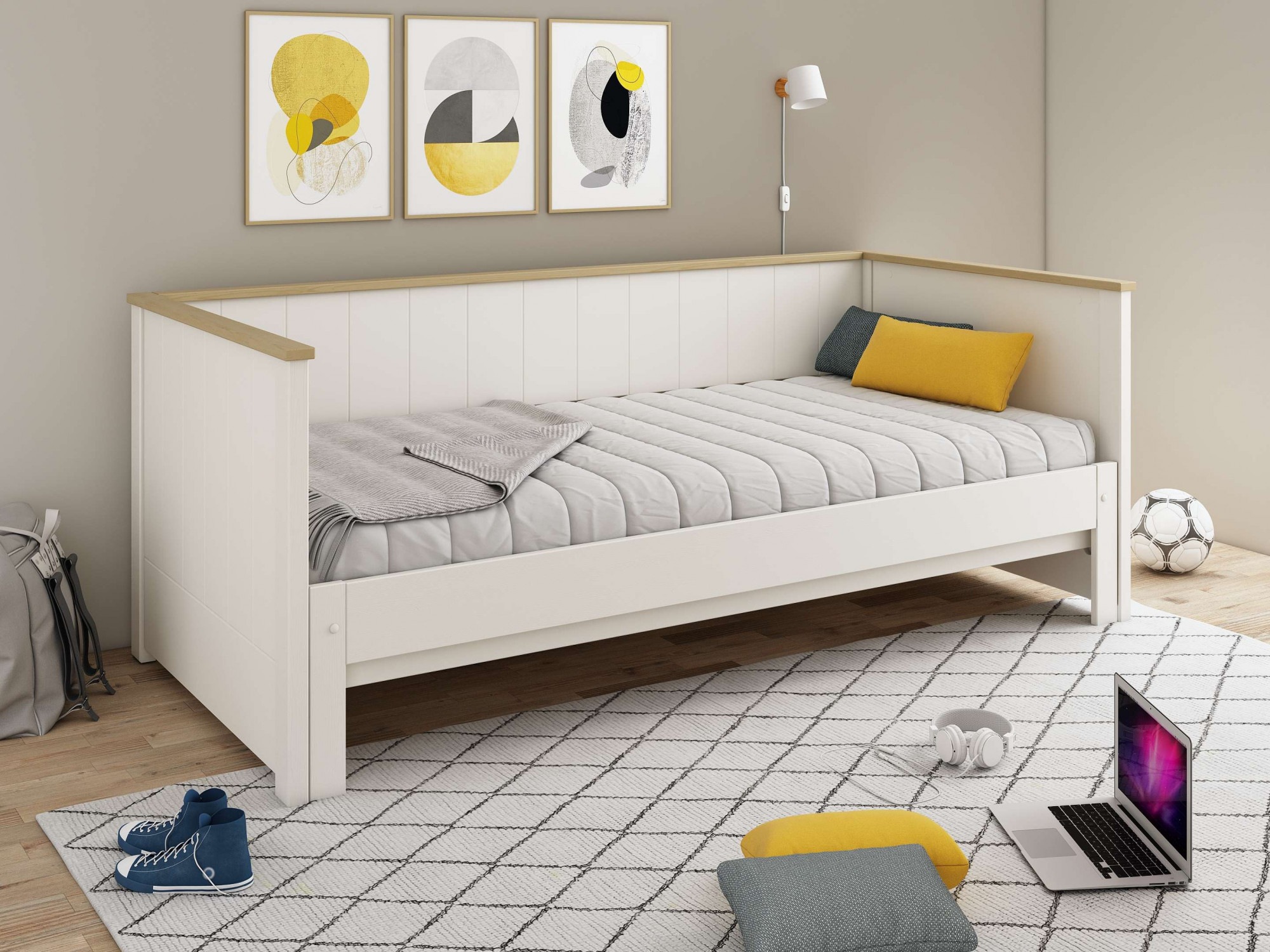 OTTO home Daybett »"REIGNY ", Kinderbett, Gästebett, zwei Schlafplätze« 2. günstig online kaufen