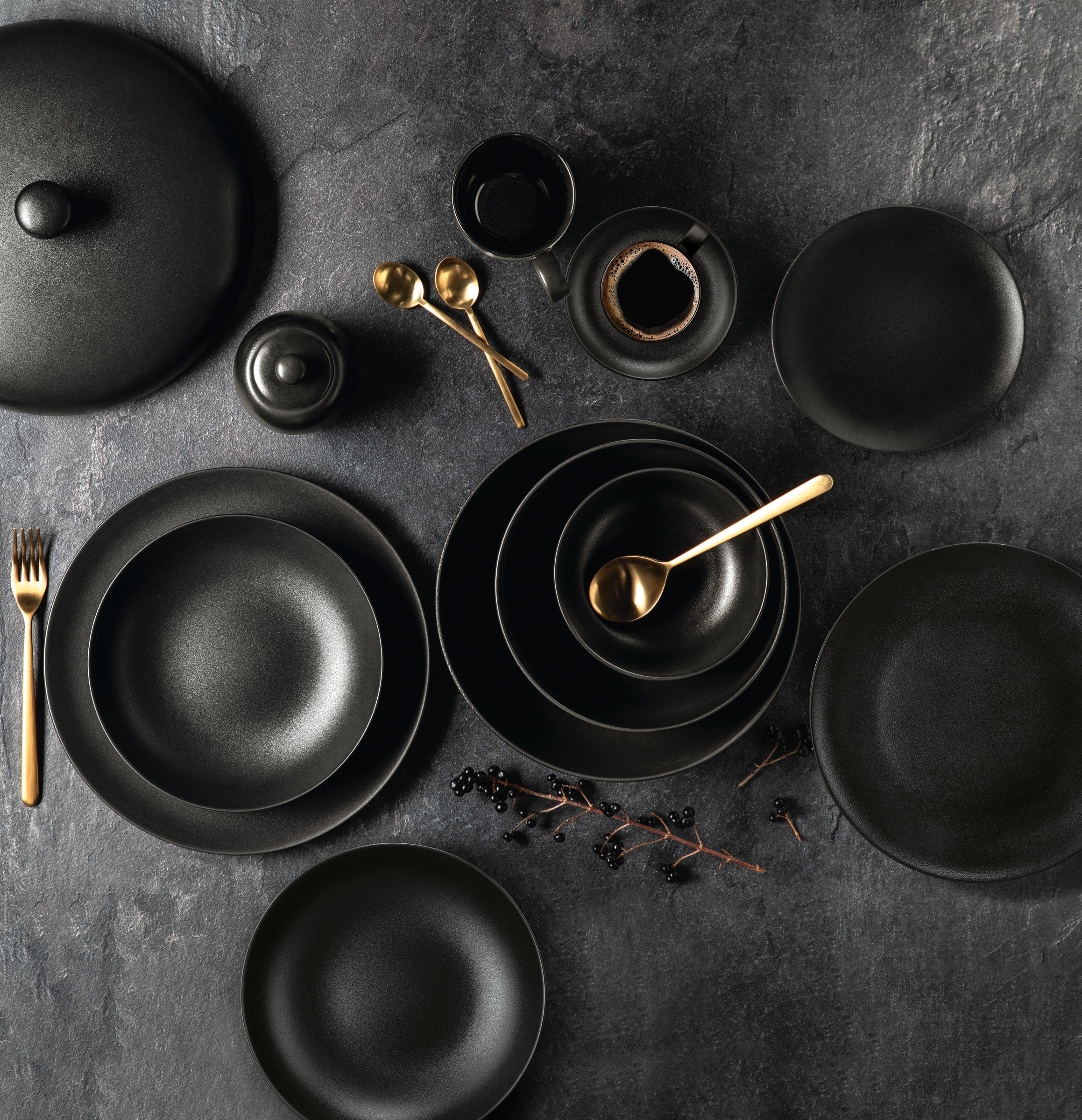 Seltmann Weiden Deckel »Liberty Velvet Black« Deckel für Schale Artikel-Nr. 64762268