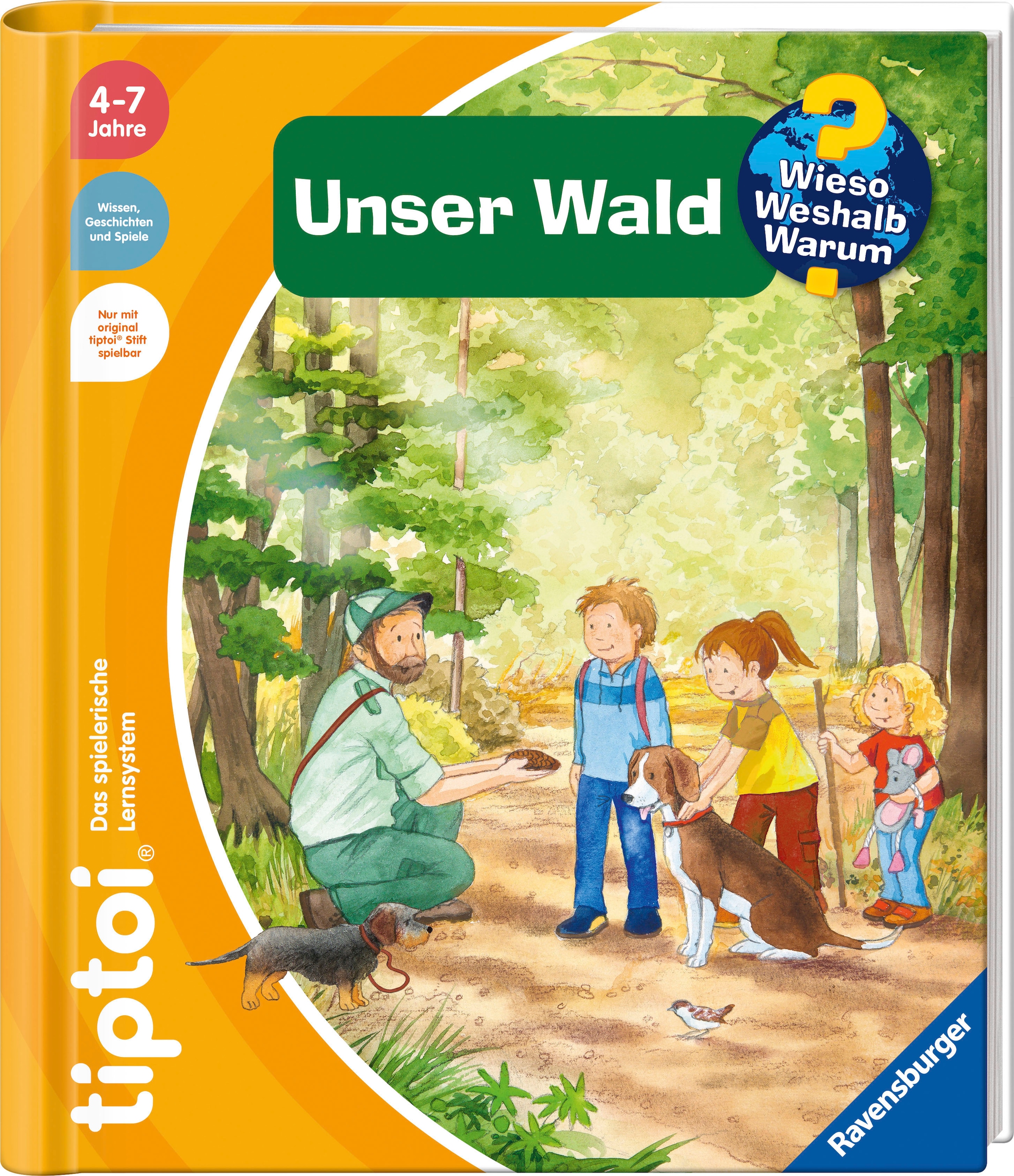 Ravensburger Buch »tiptoi® WWW Unser Wald«, Made in Europe