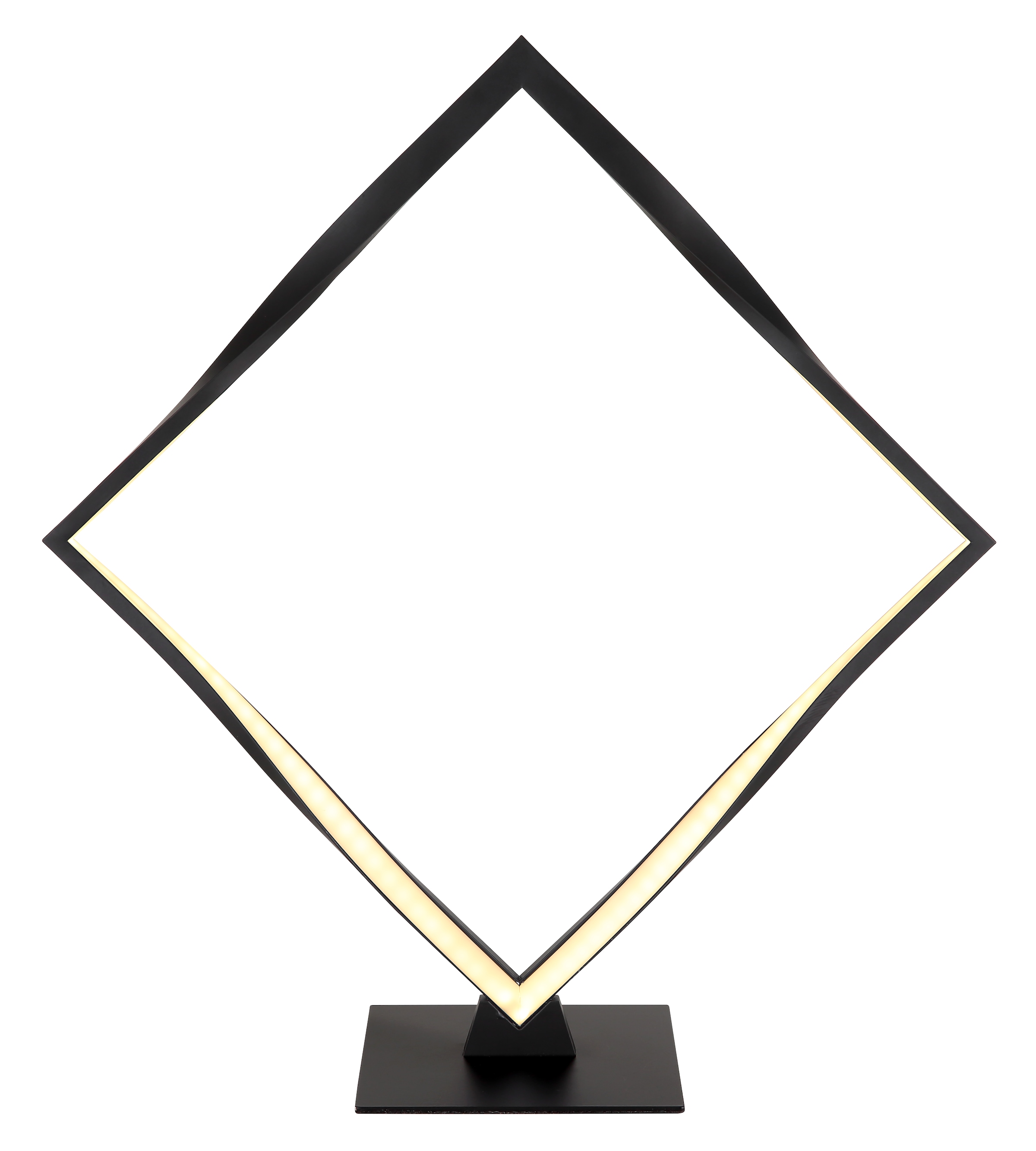GLOBO LIGHTING LED Tischleuchte »MAXXY«, Leuchtmittel LED-Modul | LED fest integriert, Tischlampe/schwarz/3000K/Wohnzimmer/Schlafzimmer/modern
