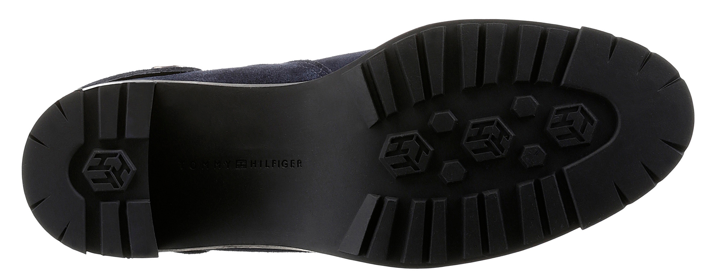 Tommy Hilfiger Chelseaboots »OUTDOOR HIGH HEEL BOOT«, mit Zierriegel