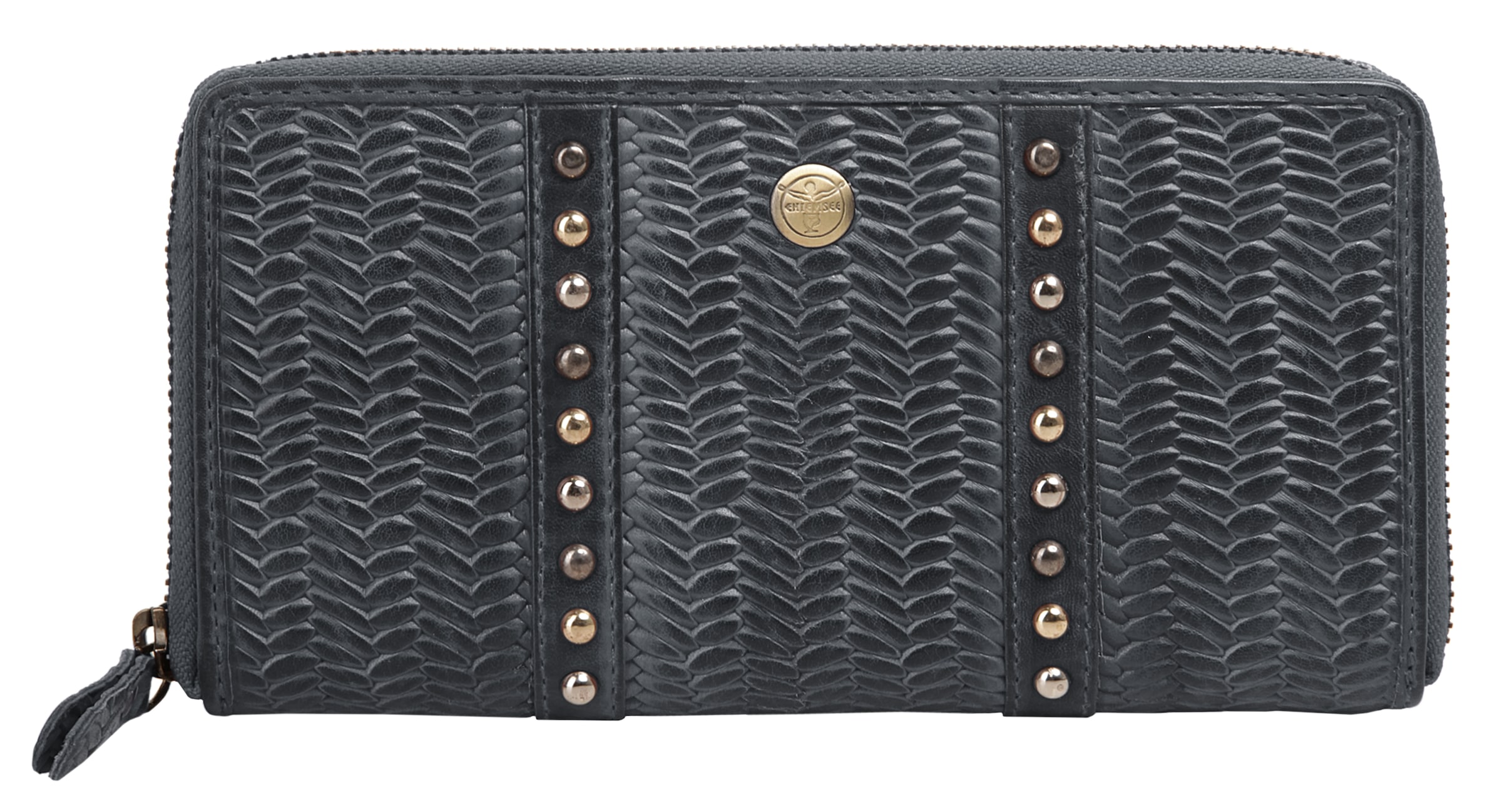 CHIEMSEE Geldbörse echt Leder blau