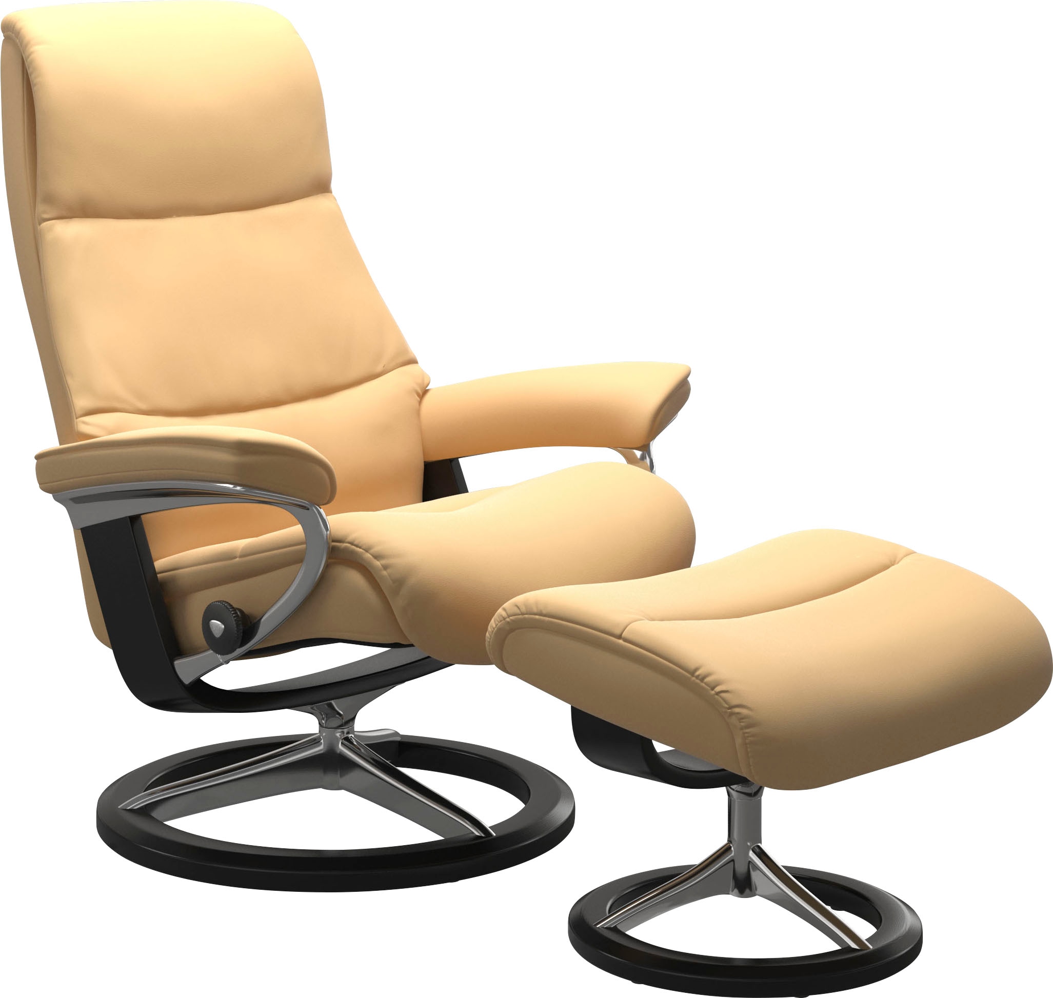 Stressless Relaxsessel "View" mit Signature Base, Größe M,Gestell Schwarz günstig online kaufen