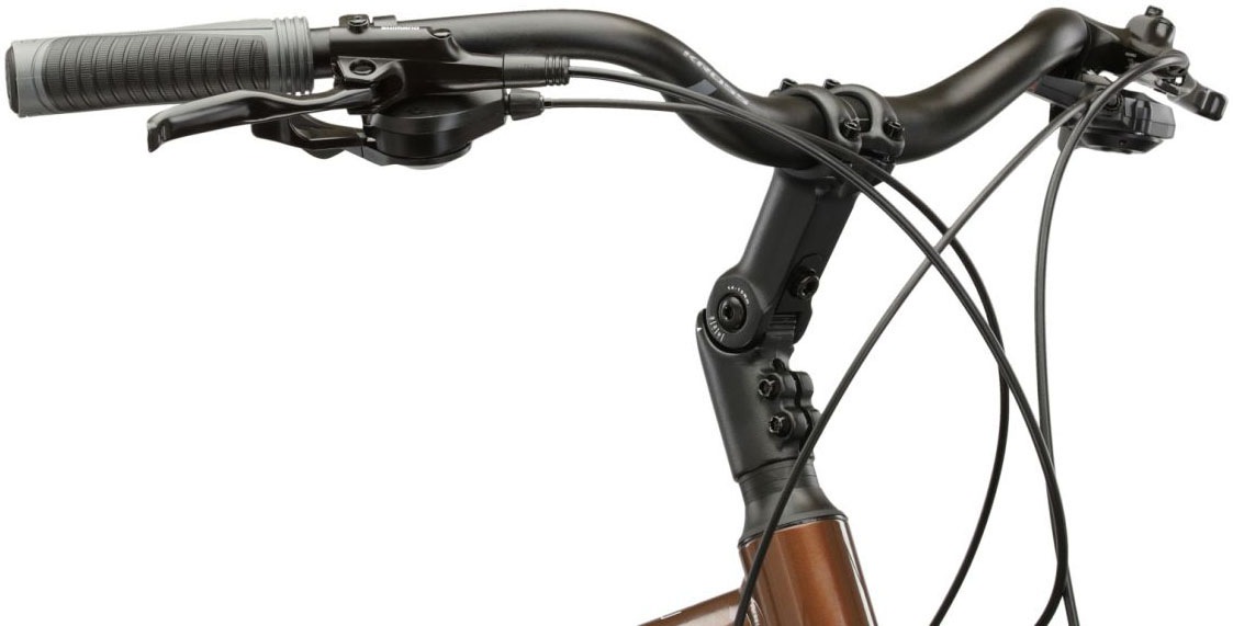 Kross Trekkingrad »Herren-Trekkingrad 28" Trans 5.0 Braun 18 Gänge« 18 Gang Shimano CUES U3020 Schaltwerk Kettenschaltung