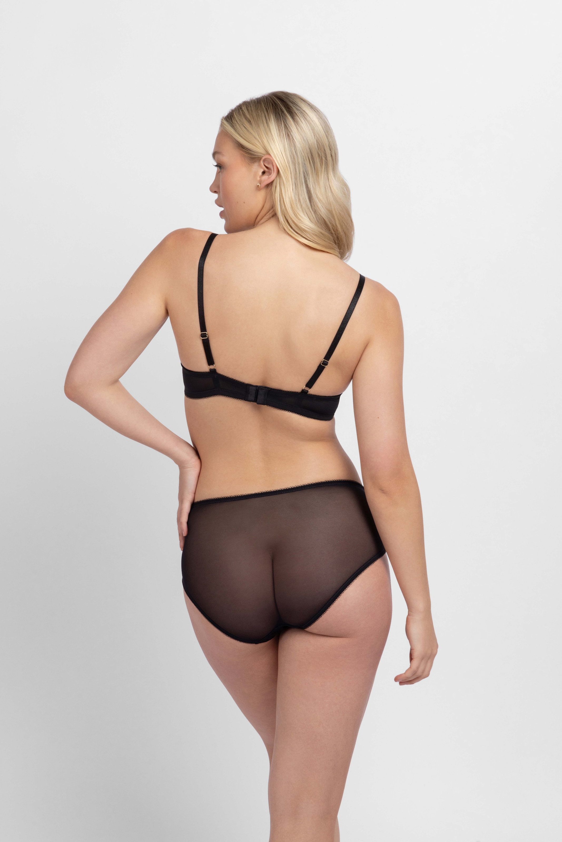 Dorina Slip »Perfect Lace« bequem, transparent, mit Schleife, mit Spitze