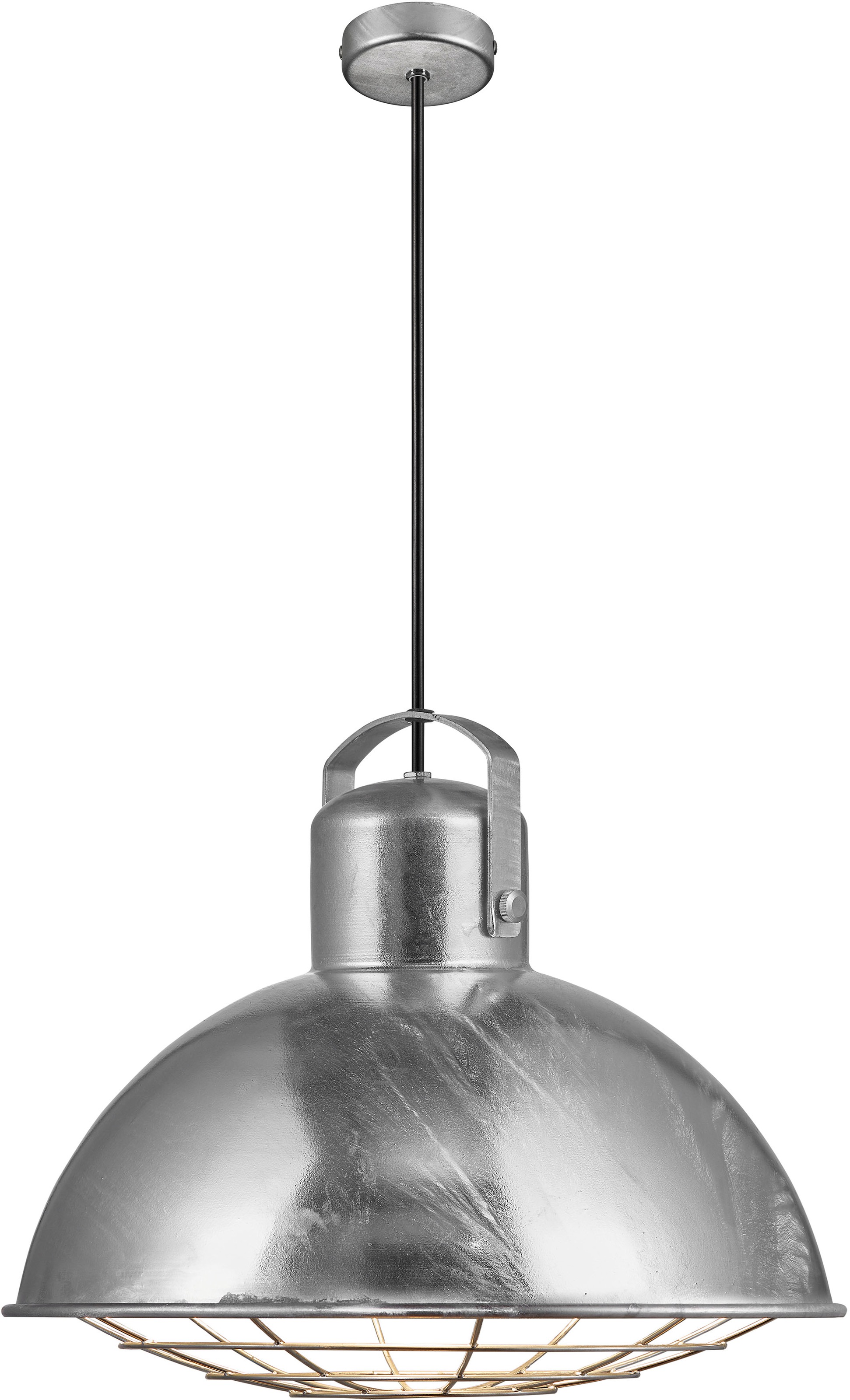 Nordlux Pendelleuchte »Porter«, industrielles Design, Dekoratives Gitter, d günstig online kaufen