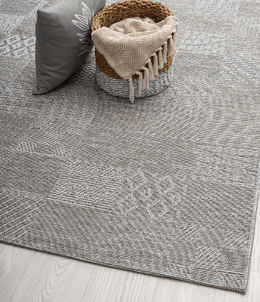 the carpet Teppich »Calgary«, rechteckig, 1 mm Höhe, moderner robuster In und Outdoor Teppich