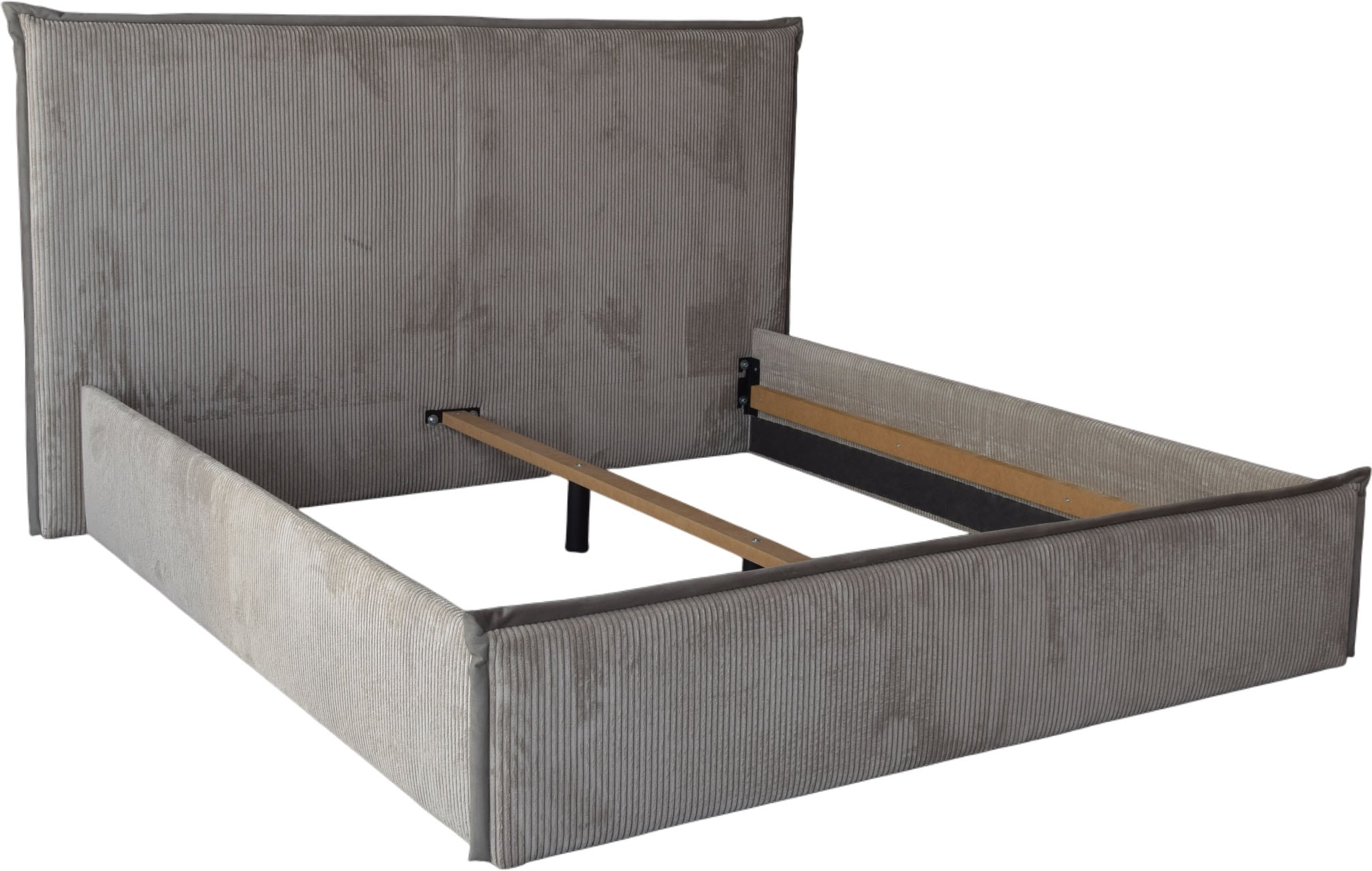 COLLECTION AB Polsterbett »Marla erhältlich in der Breite 180x200cm, mit Cordstoff bezogen« wahlweise mit Lattenrost und King-Matratze (28cm)