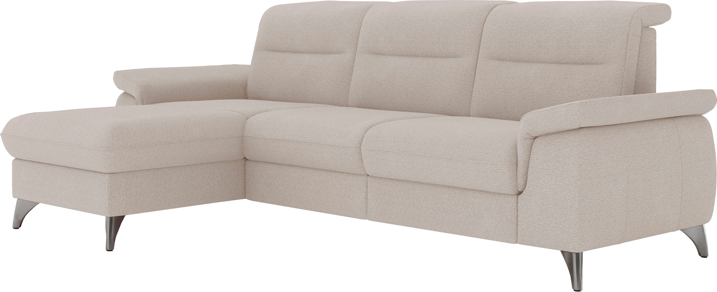 sit&more Ecksofa »Astoria L-Form«, wahlweise mit motorischer Relaxfunktion