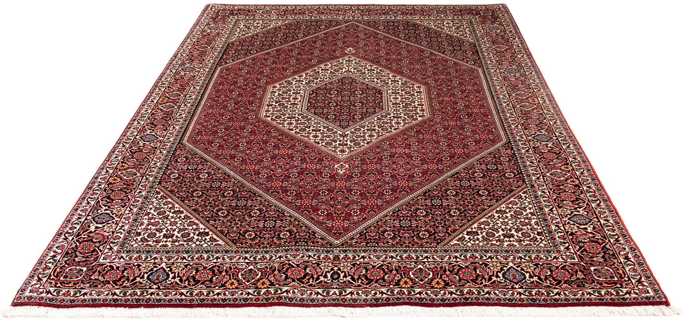 morgenland Orientteppich »Perser - Bidjar - 246 x 170 cm - dunkelrot«, rech günstig online kaufen