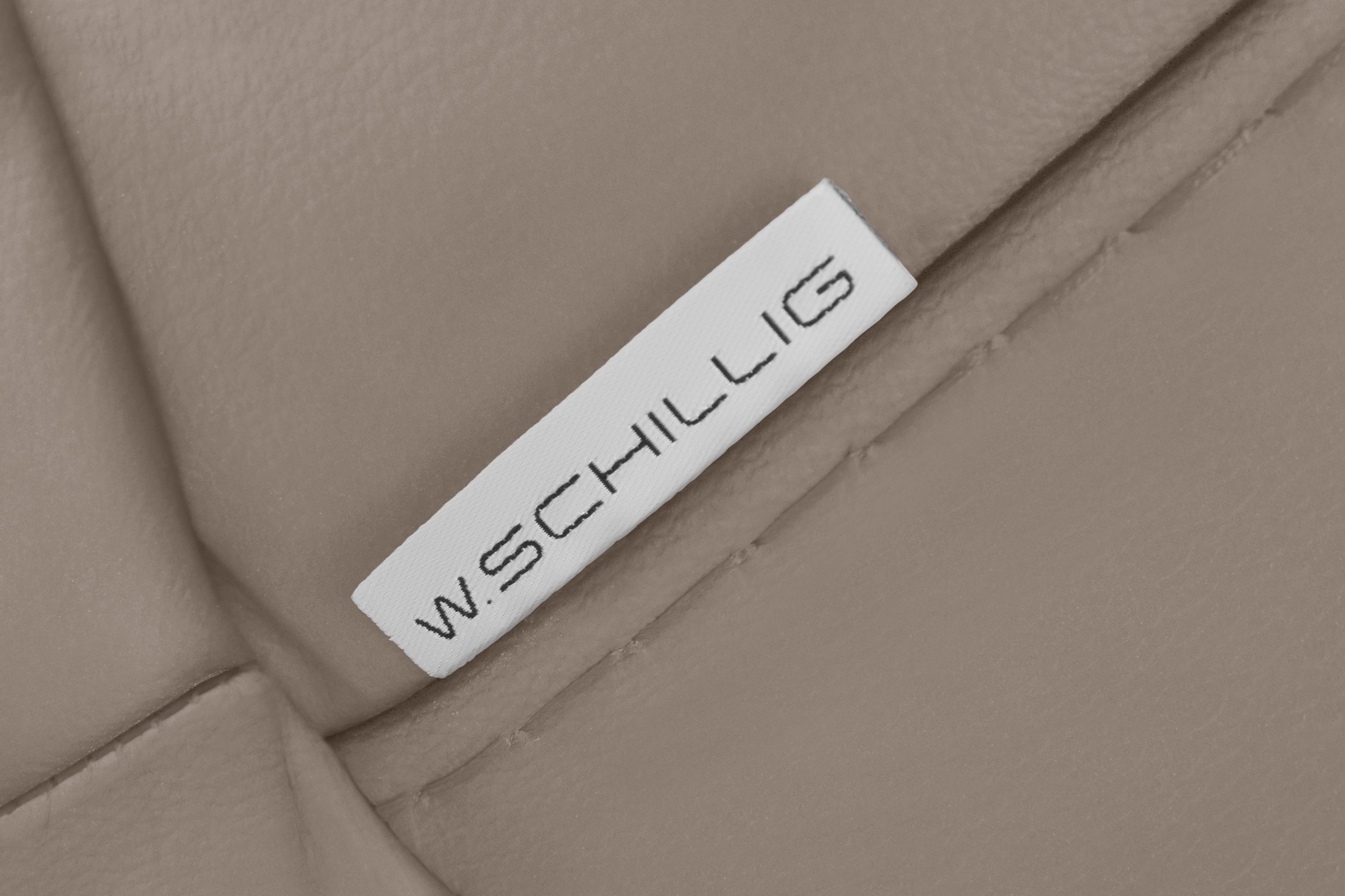 W.SCHILLIG 2,5-Sitzer »montanaa«, mit Metallfüßen in Chrom glänzend, Breite 232 cm