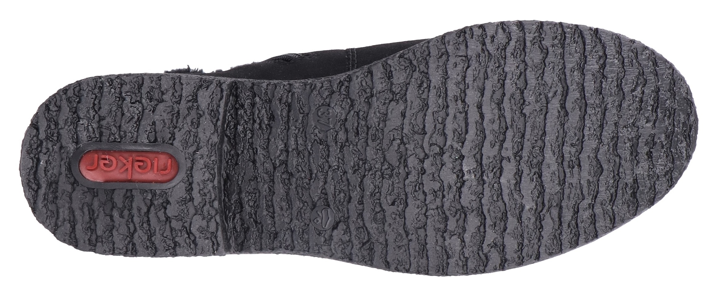 Rieker Winterboots  Chelseaboots, Winterstiefelette, Blockabsatz, mit Innenreißverschluss