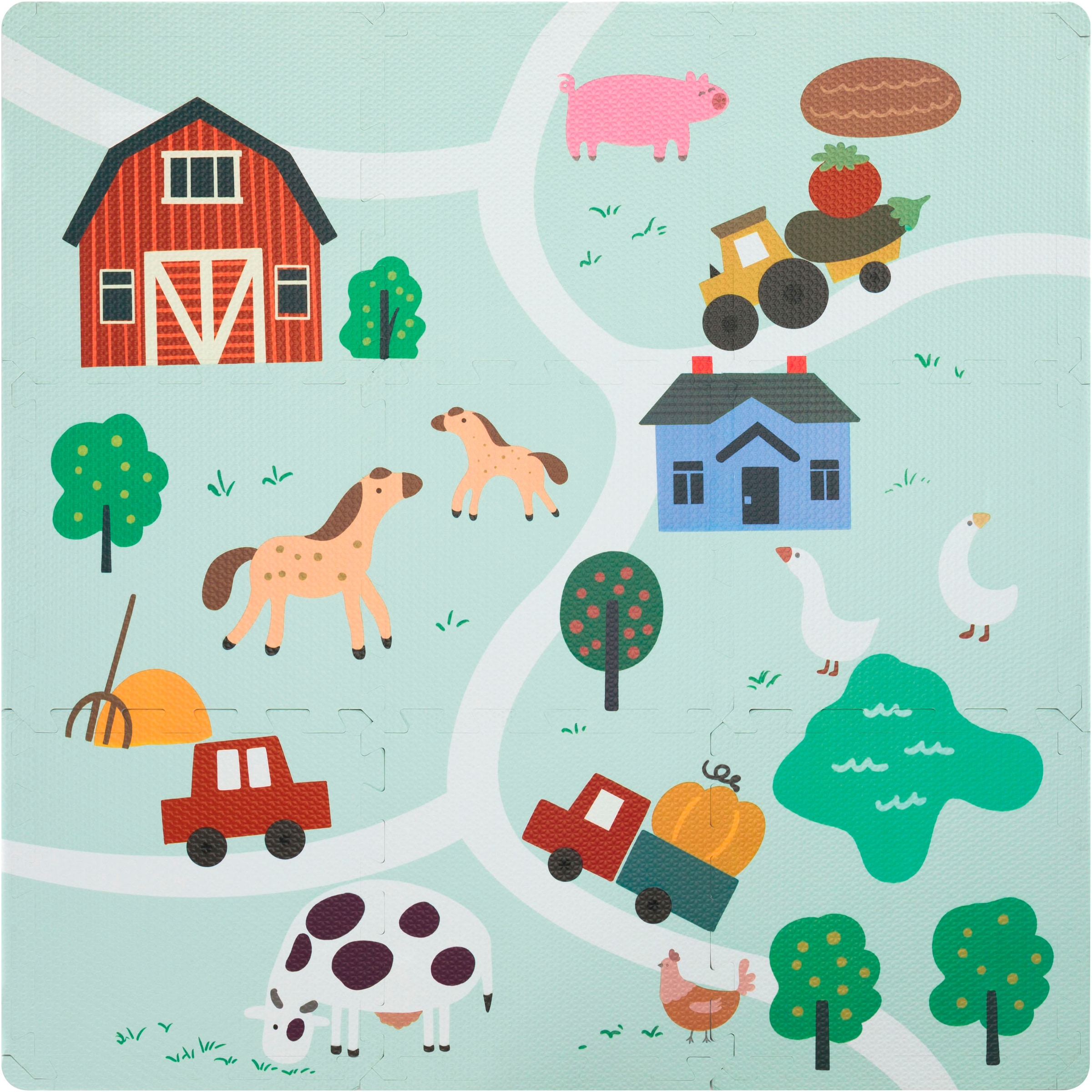 Fillikid Puzzle »Puzzlematte Bauernhof«