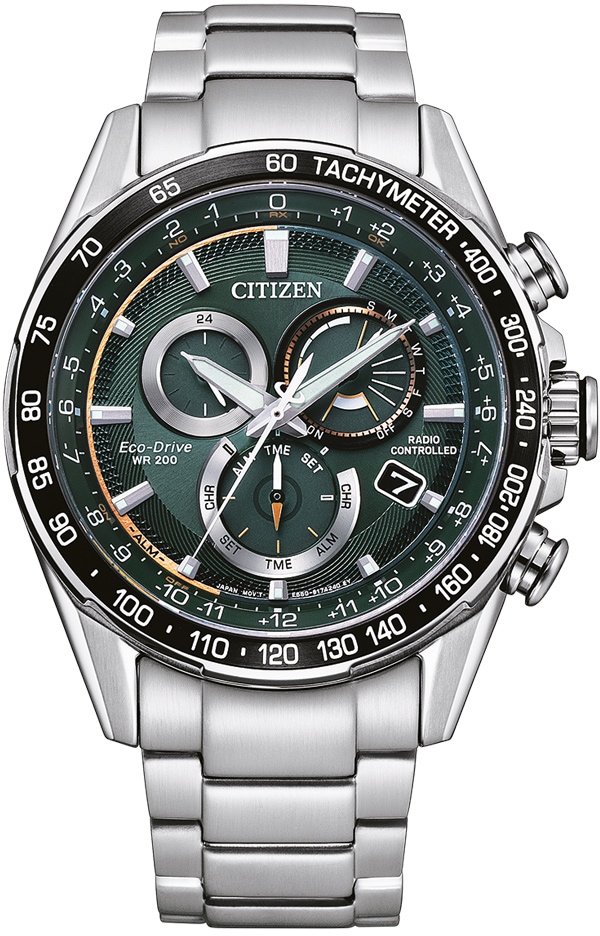 Citizen Funkchronograph »CB5914-89X«, Armbanduhr, Herrenuhr, Solar, Stoppfu günstig online kaufen