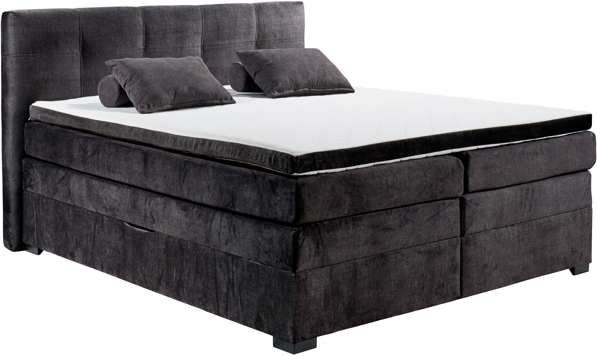 ED EXCITING DESIGN Boxspringbett »Fanes mit Komforteinstiegshöhe von 73cm«, günstig online kaufen