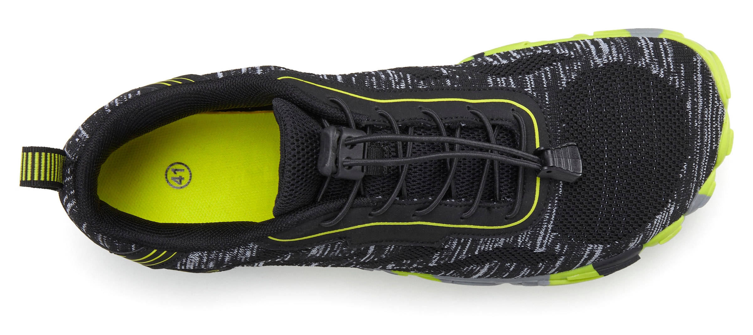 John Devin Sneaker »Freizeitschuh, Slip-In Sneaker«, mit elastischen Bändern für schnelles Reinschlüpfen, Unisex VEGAN