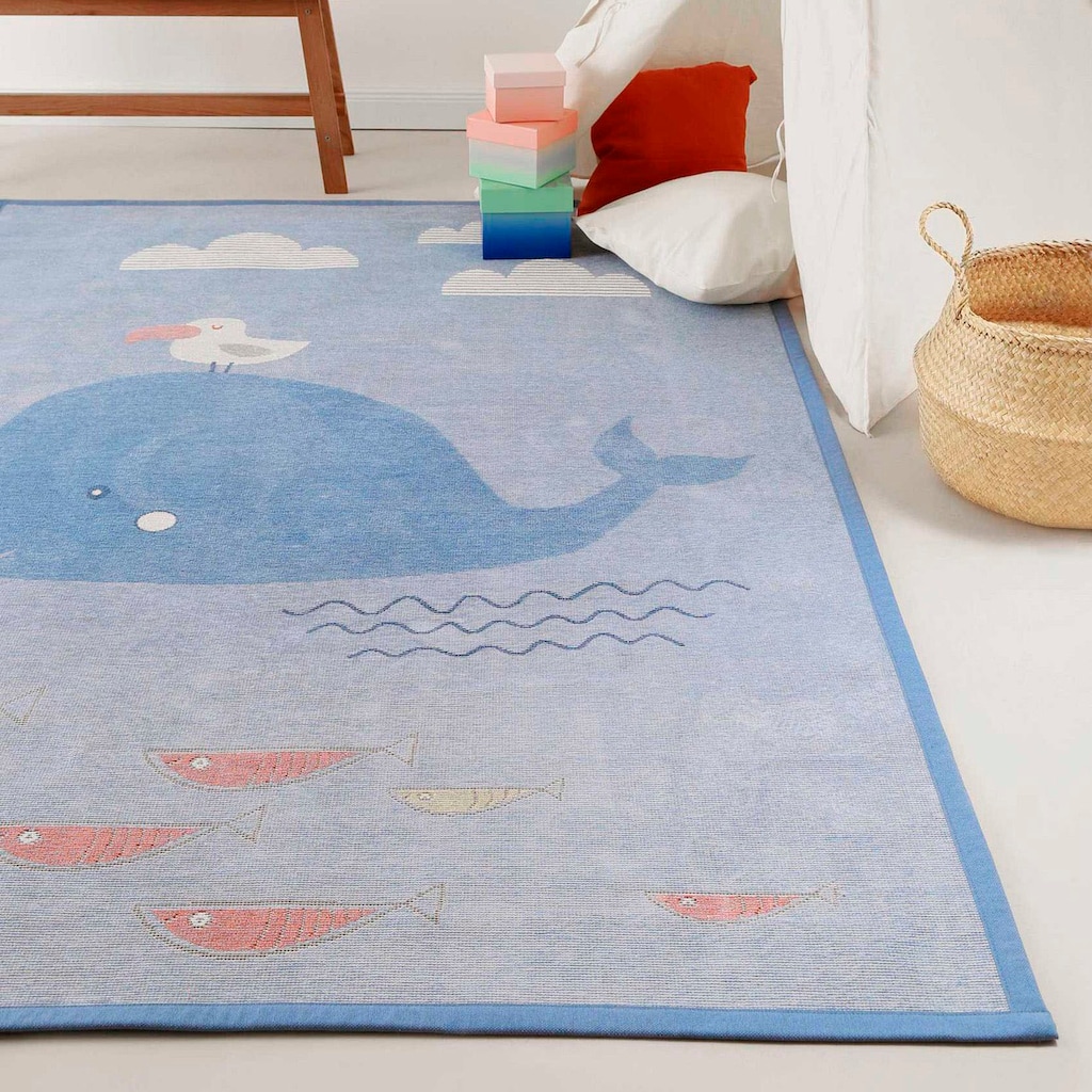 Esprit Kinderteppich »Whale Buddy ESP-005«, rechteckig