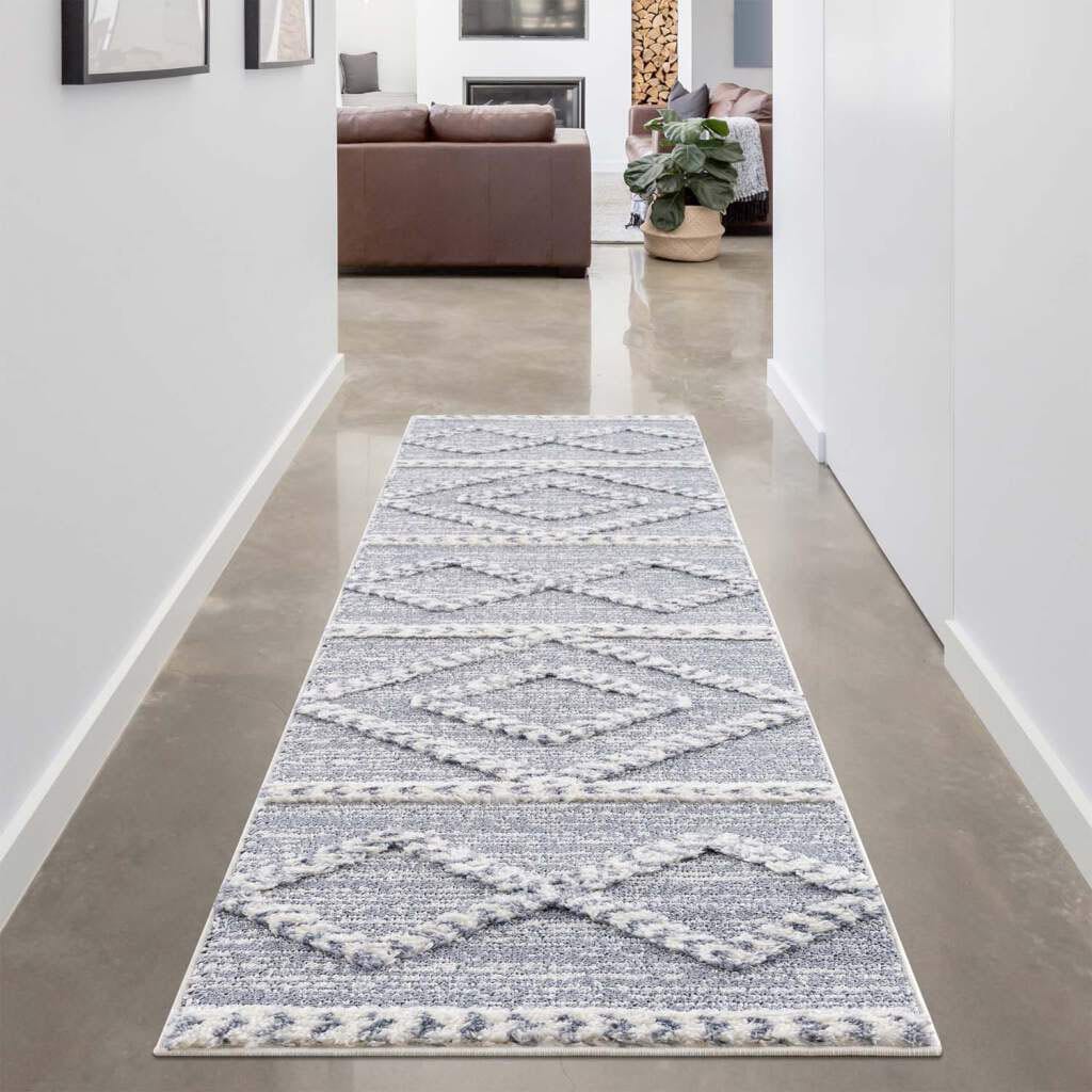 Carpet City Hochflor-Läufer »FOCUS 3022«, rechteckig, 20 mm Höhe, Boho-Tepp günstig online kaufen