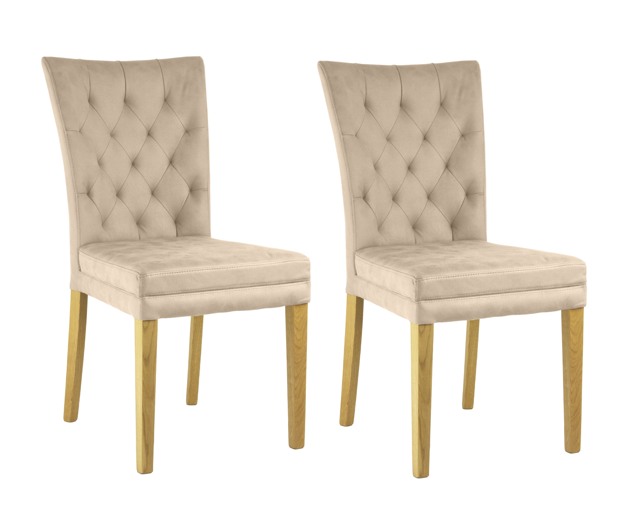 Home affaire 4-Fußstuhl »Colorado« (Set) 2 Stk. Microfaser bequeme Polsteru günstig online kaufen