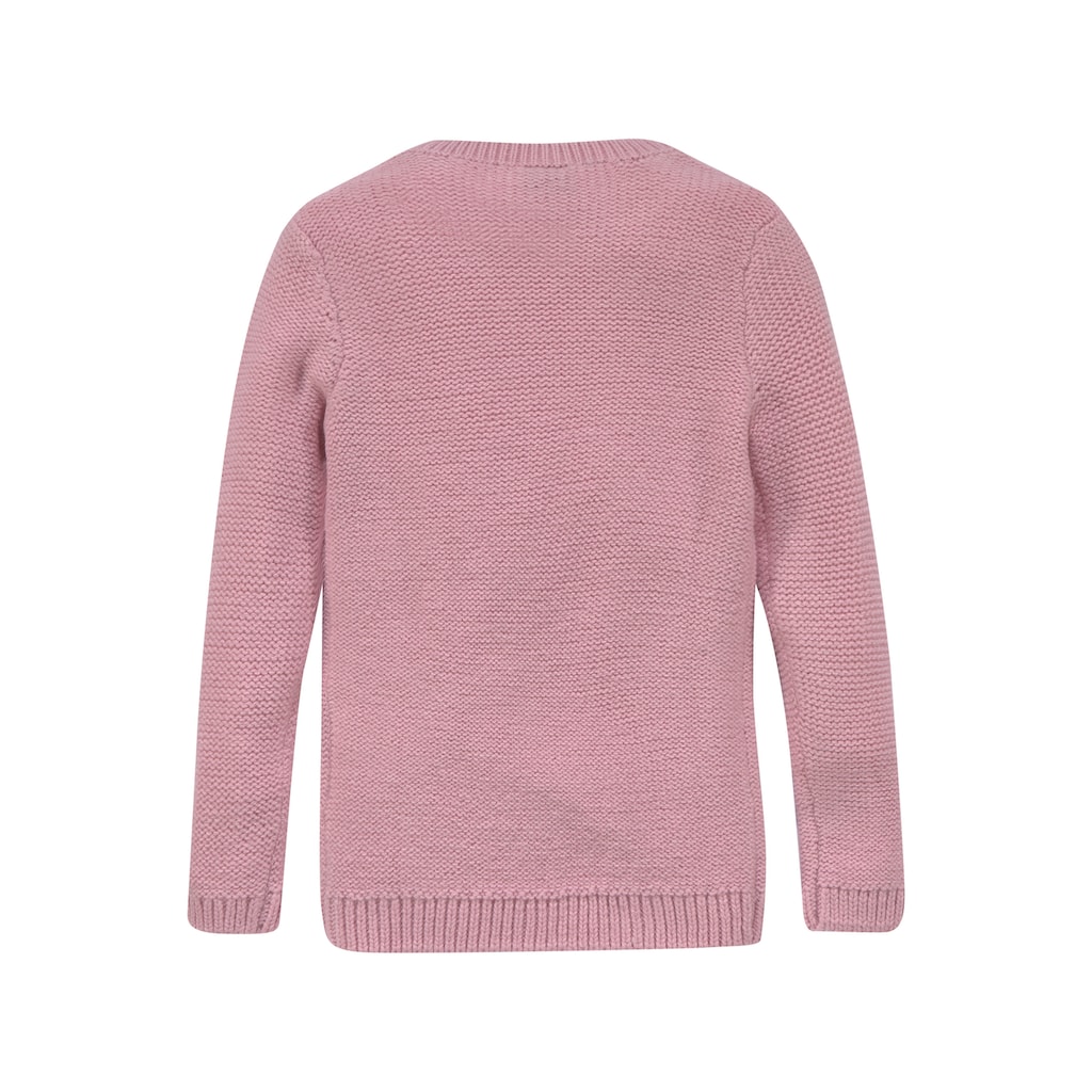 KIDSWORLD Longpullover »für kleine Mädchen«, mit niedlichen Herzen