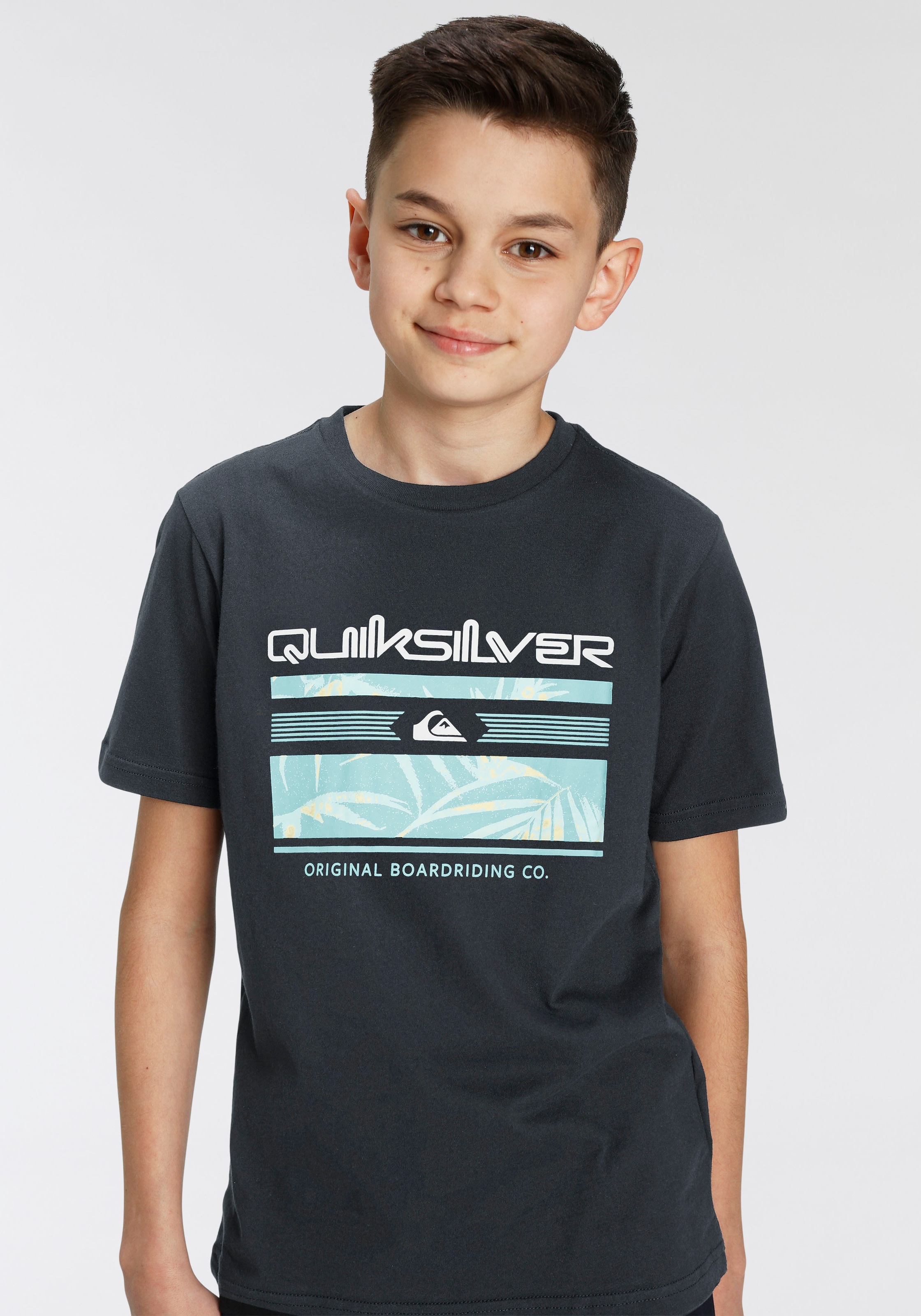 Quiksilver T-Shirt »BOWNESSHIDEPALM TEES«, (Packung, 2 tlg., 2er-Pack)