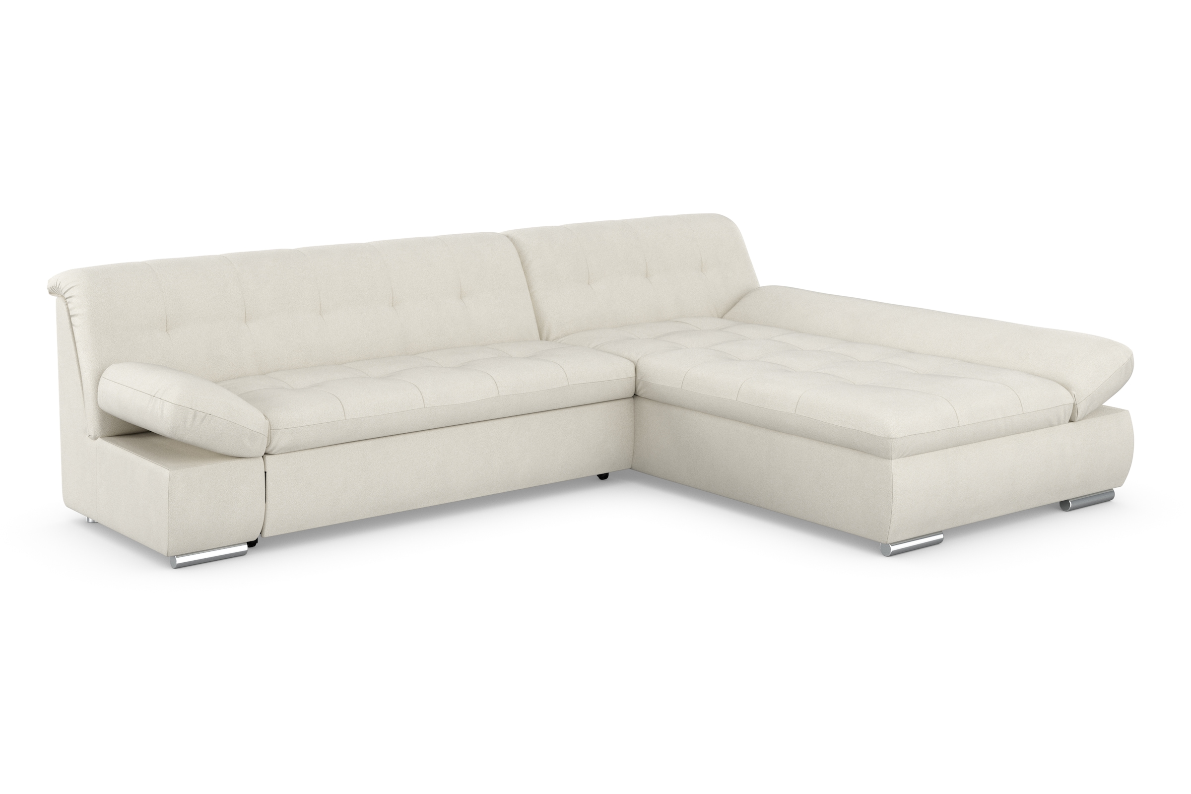 DOMO collection Ecksofa "Mona L-Form", wahlweise mit Bettfunktion günstig online kaufen