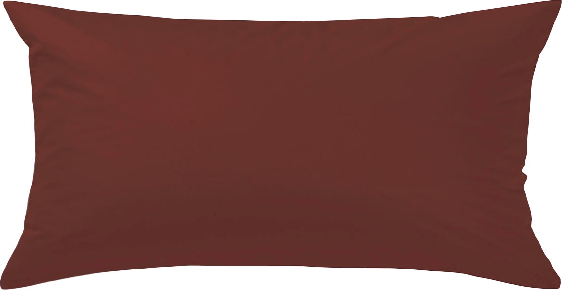 Curt Bauer Kissenbezug »Uni-Mako-Satin«, (1 St.), Unifarben günstig online kaufen