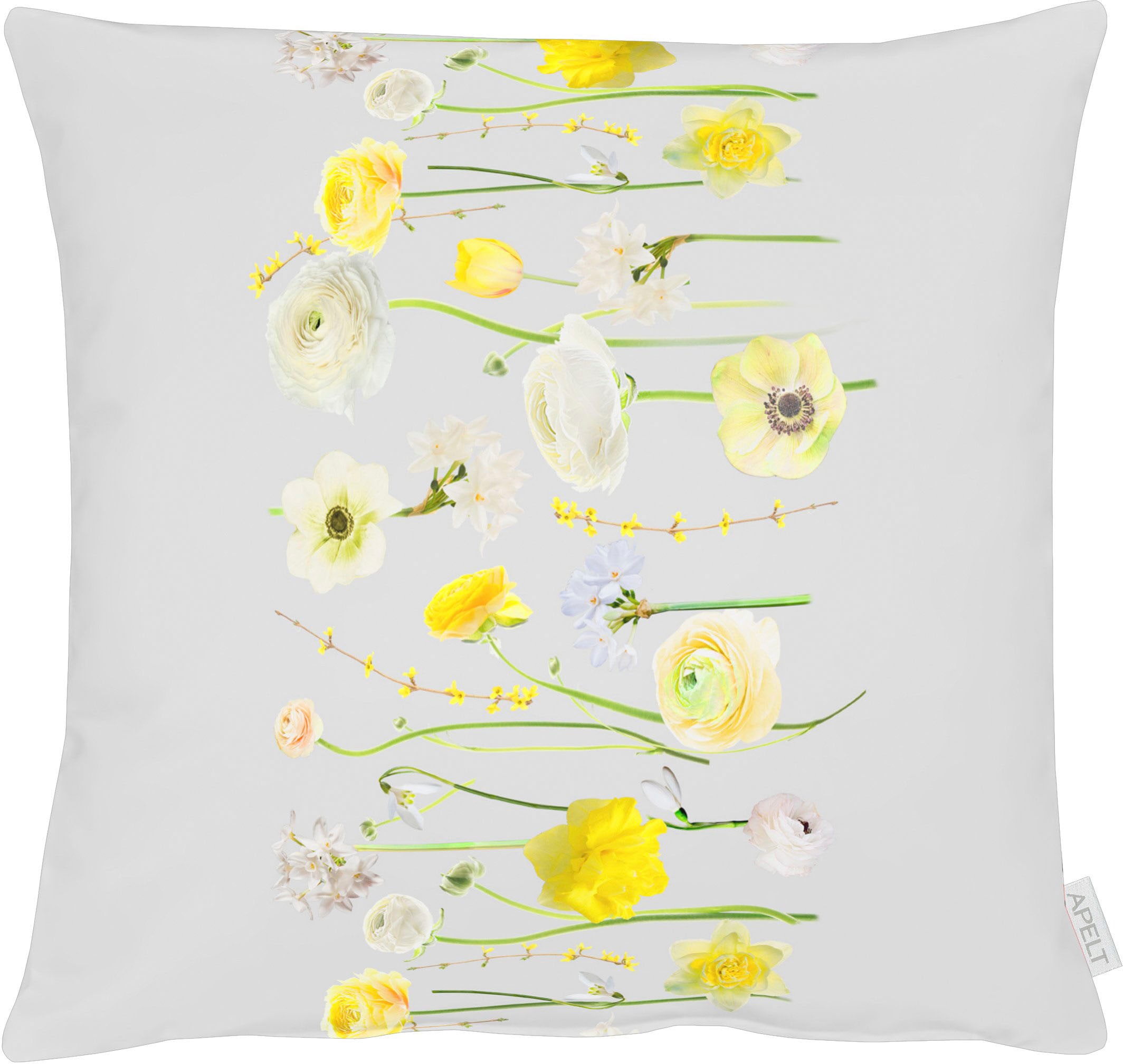 APELT Dekokissen »6403« mit Ranunkeln, Kissenhülle ohne Füllung, 1 Stück günstig online kaufen