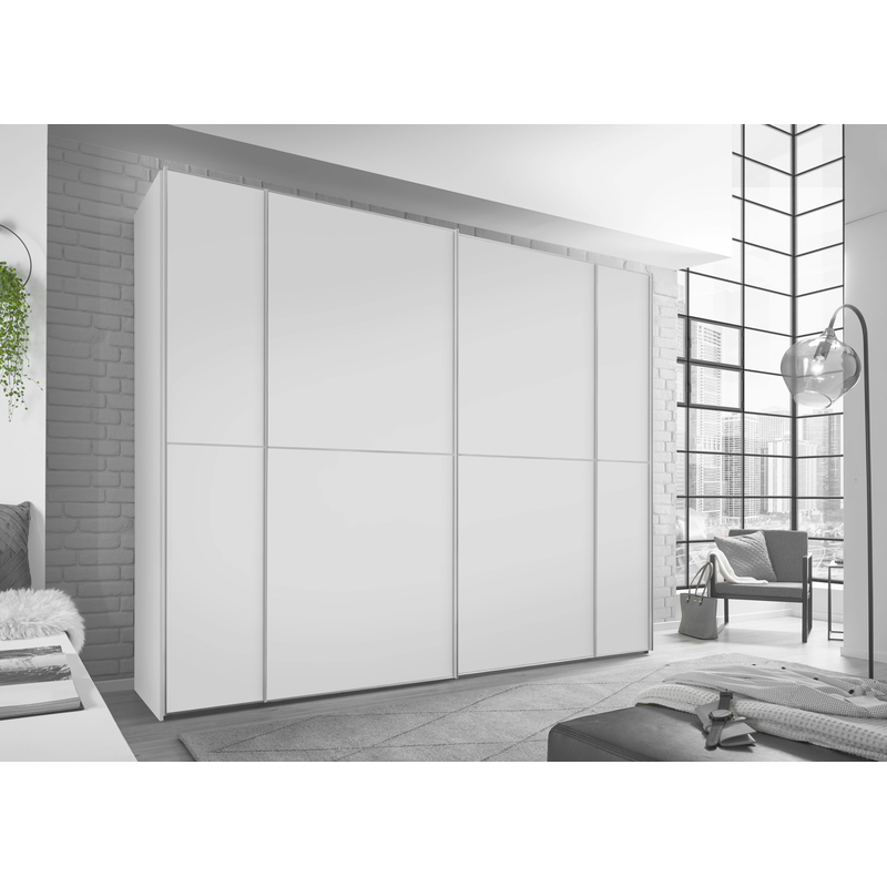 STAUD Schwebetürenschrank »Sonett 200, Made in Germany« mit vier verschiedenen Ausstattungsvarianten Weiß
