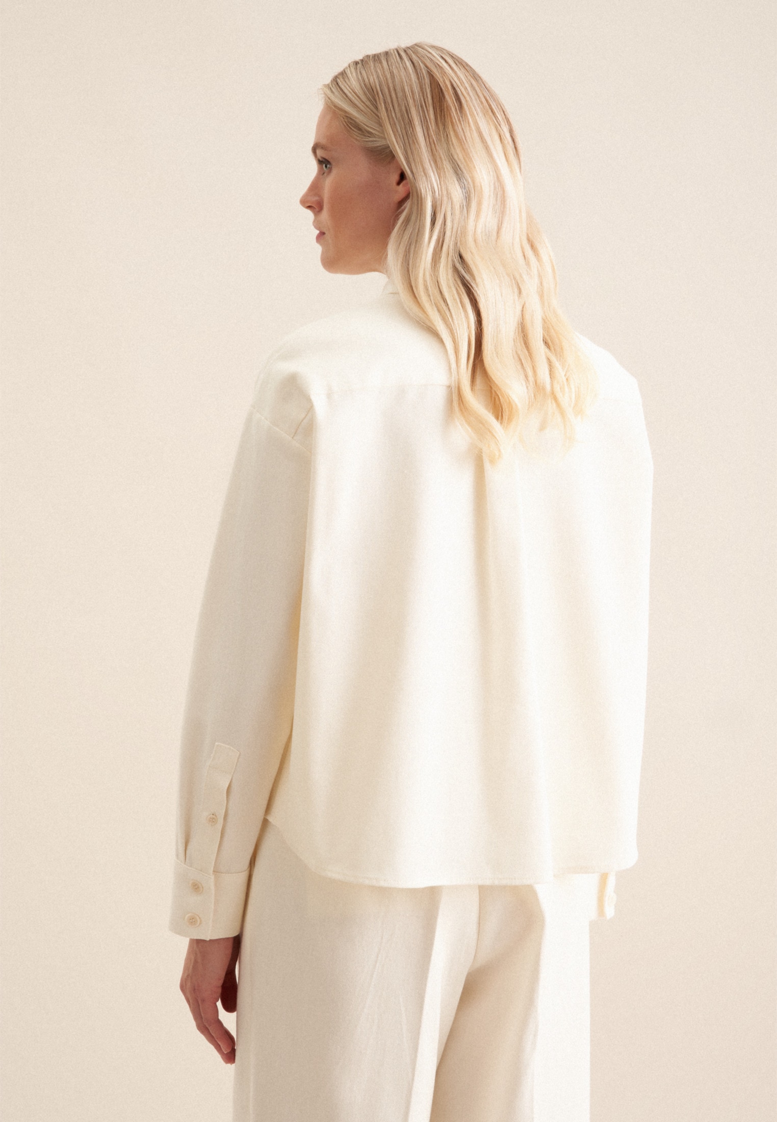 seidensticker Hemdbluse »Schwarze Rose« 1/1 Kragen Uni