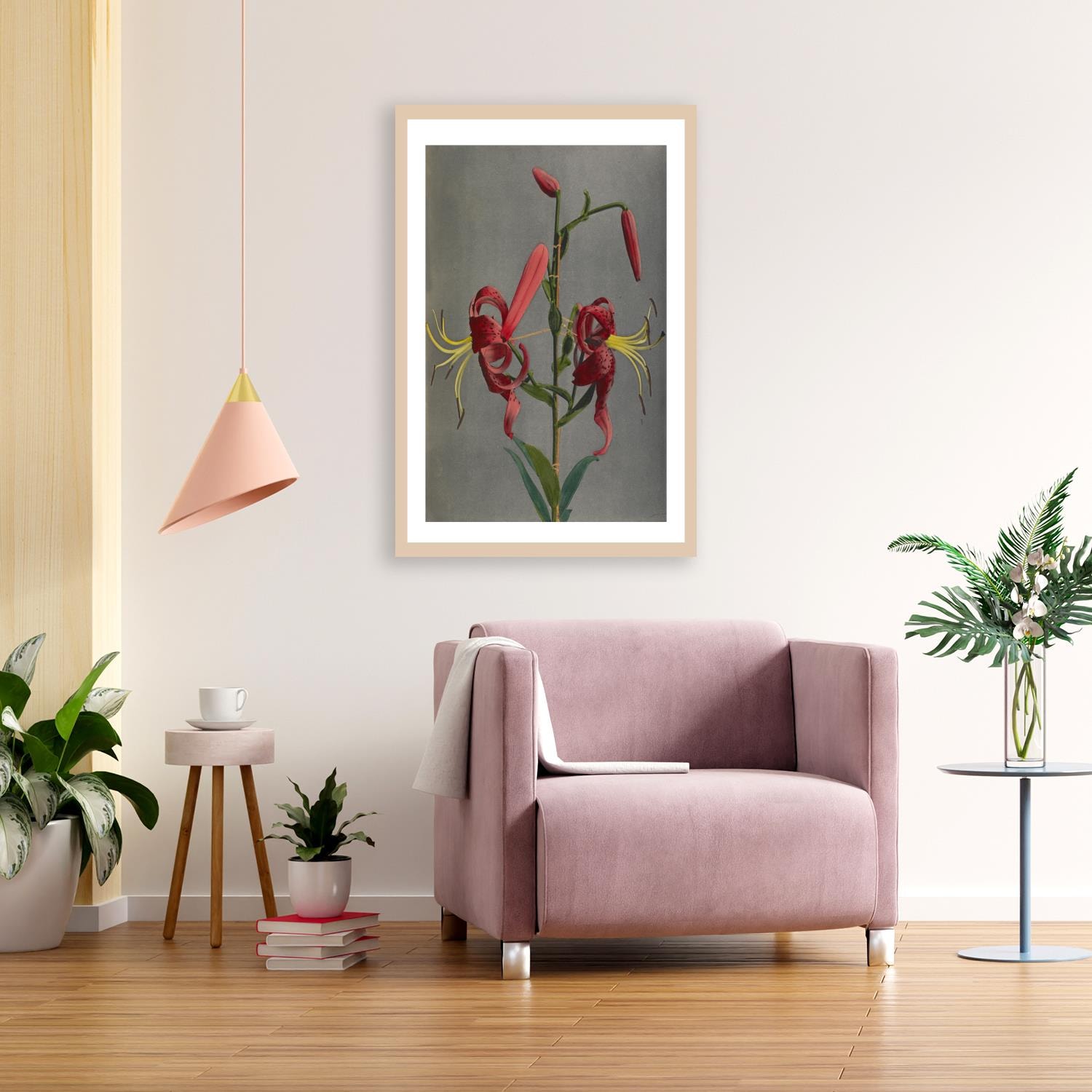 queence Bild mit Rahmen »Almut«, Blumen-Pflanzen-Kunst-Blumenbilder, Premiu günstig online kaufen