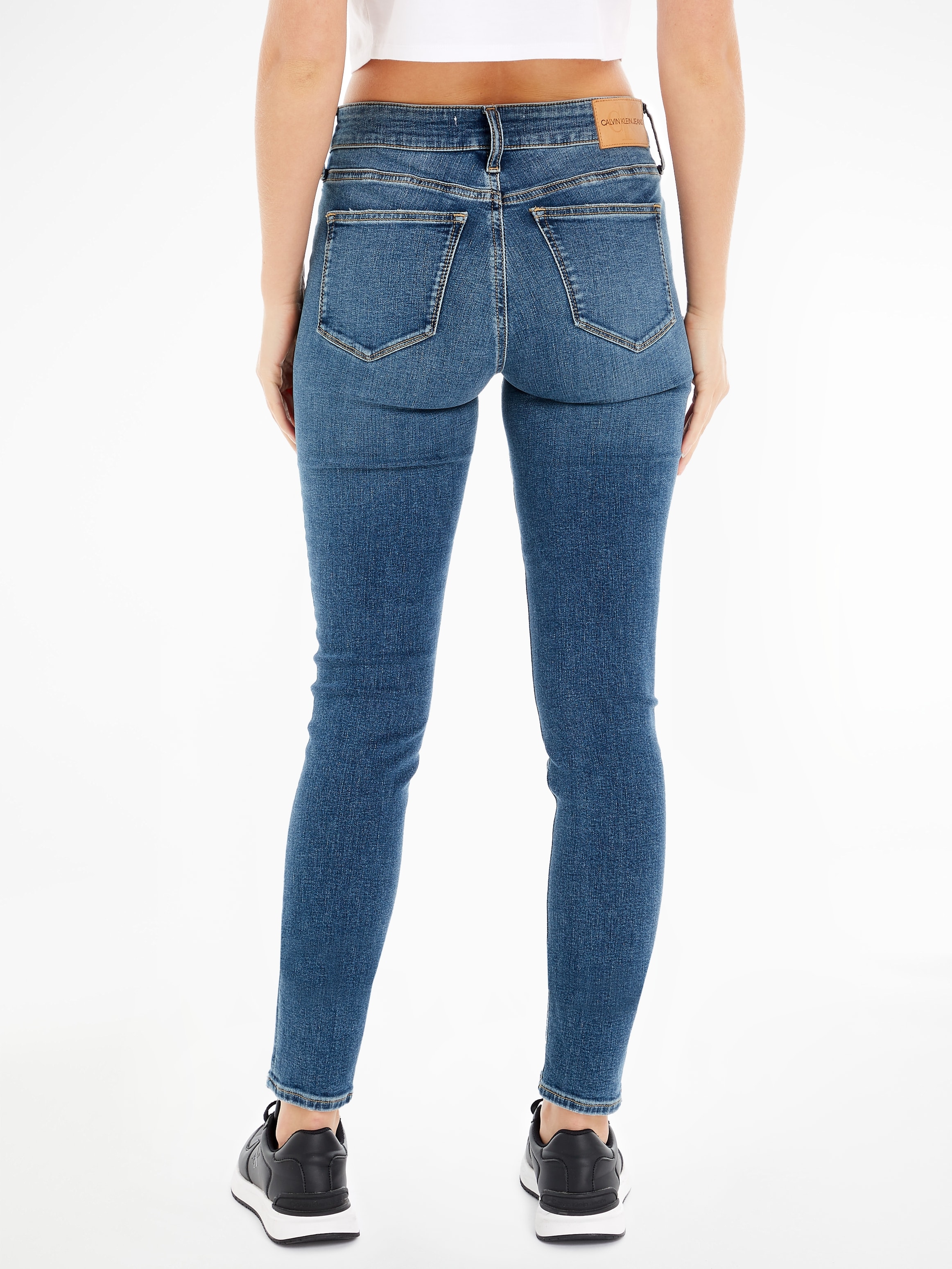 Calvin Klein Jeans Skinny-fit-Jeans »MID RISE SKINNY«